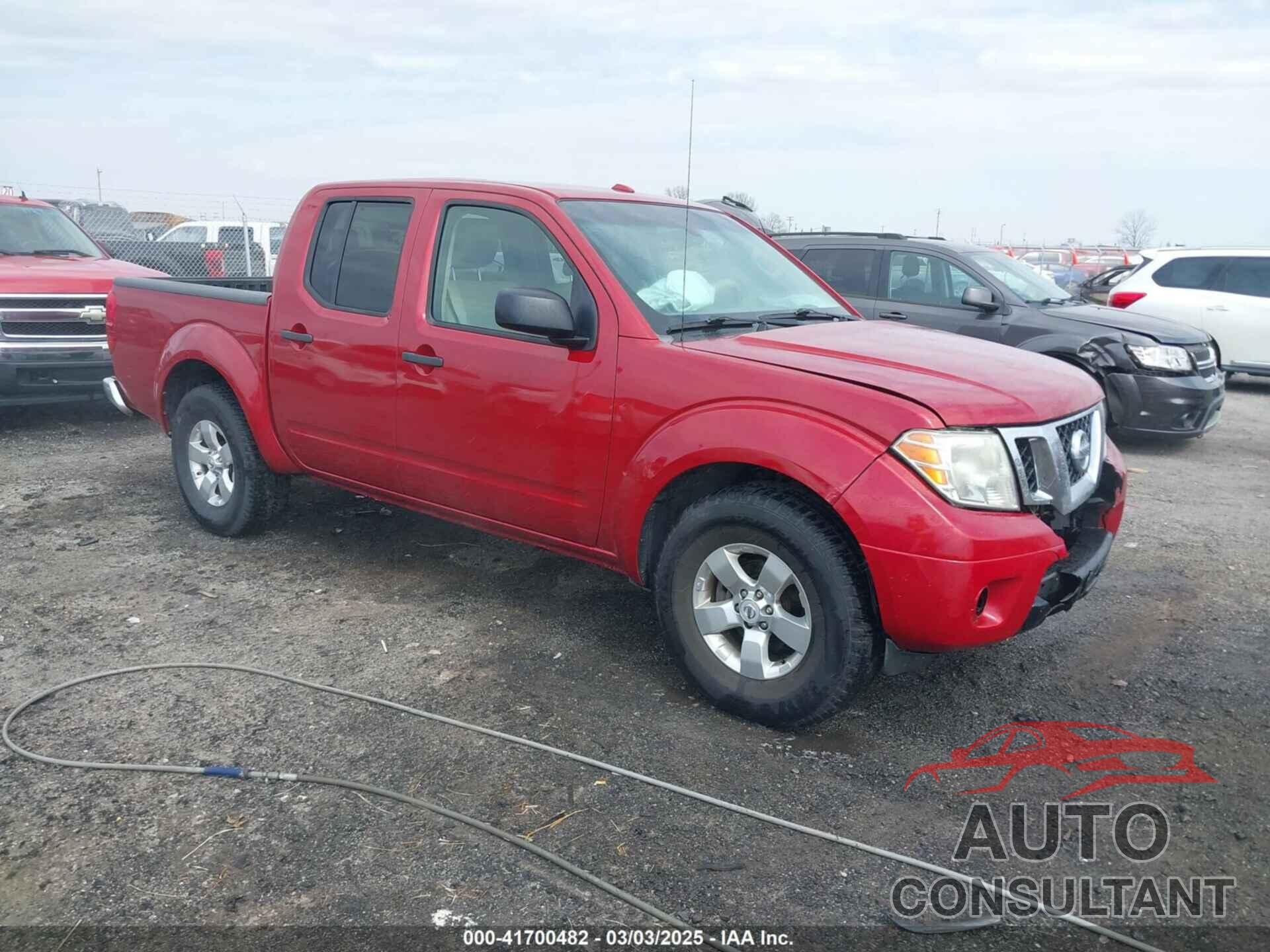 NISSAN FRONTIER 2012 - 1N6AD0ER5CC409546