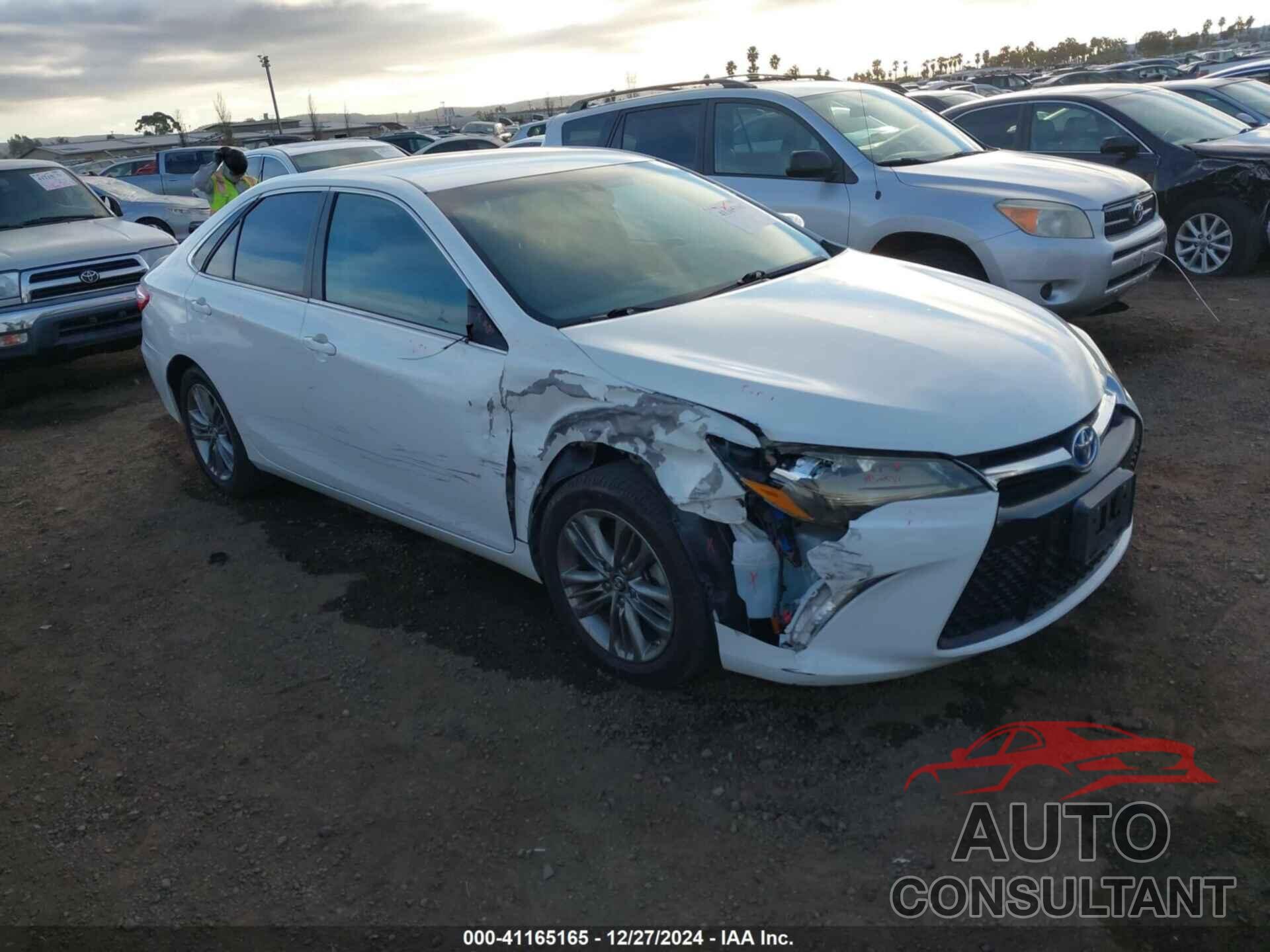 TOYOTA CAMRY HYBRID 2017 - 4T1BD1FK2HU213527