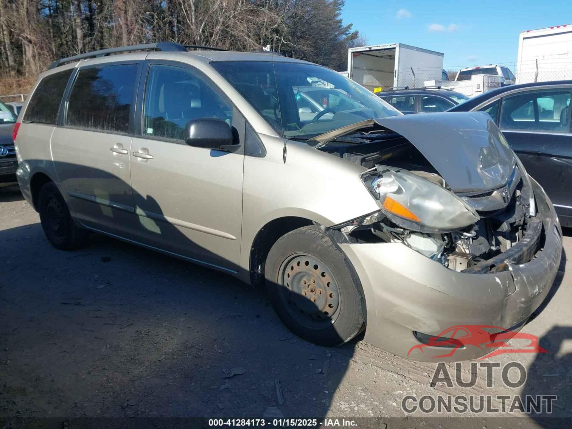 TOYOTA SIENNA 2009 - 5TDZK23C39S245761