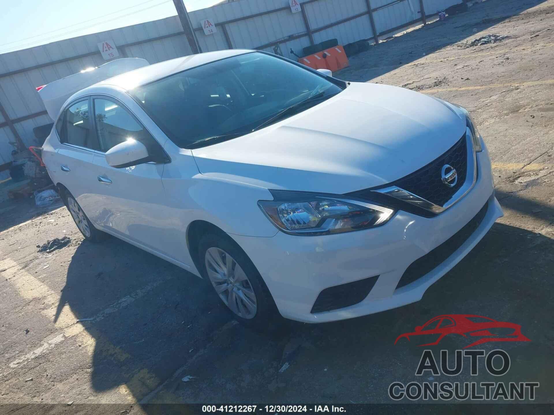 NISSAN SENTRA 2019 - 3N1AB7AP8KY384754