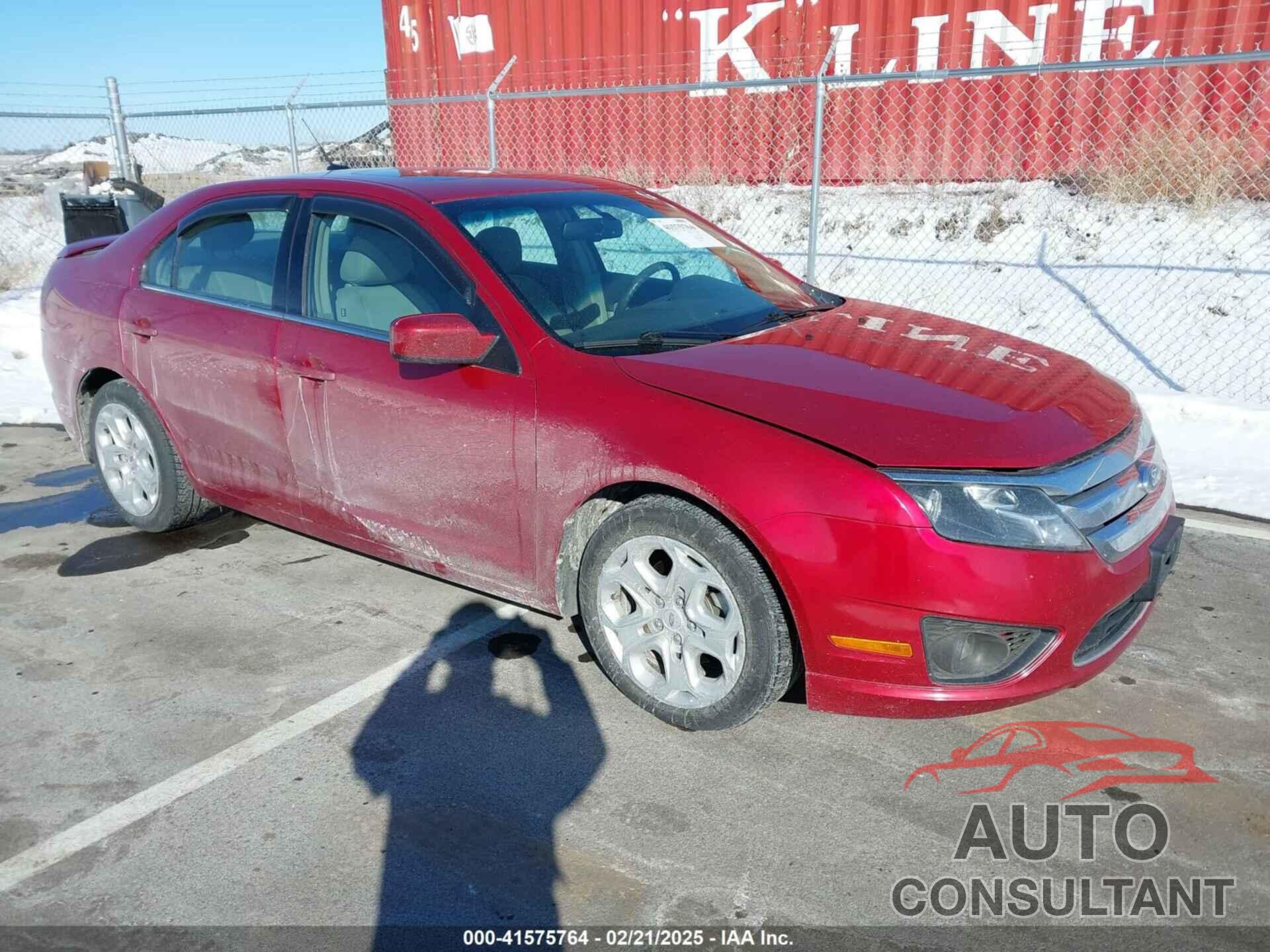 FORD FUSION 2011 - 3FAHP0HA9BR121694
