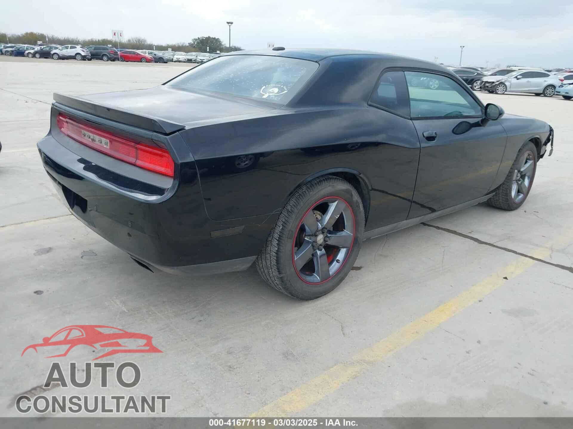 DODGE CHALLENGER 2013 - 2C3CDYAG7DH680545