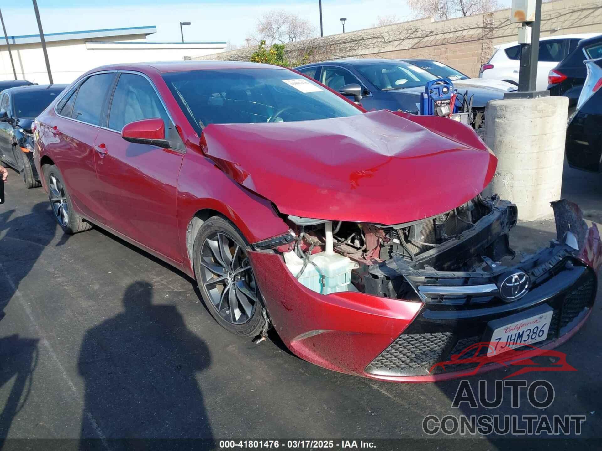 TOYOTA CAMRY 2015 - 4T1BF1FK4FU900659