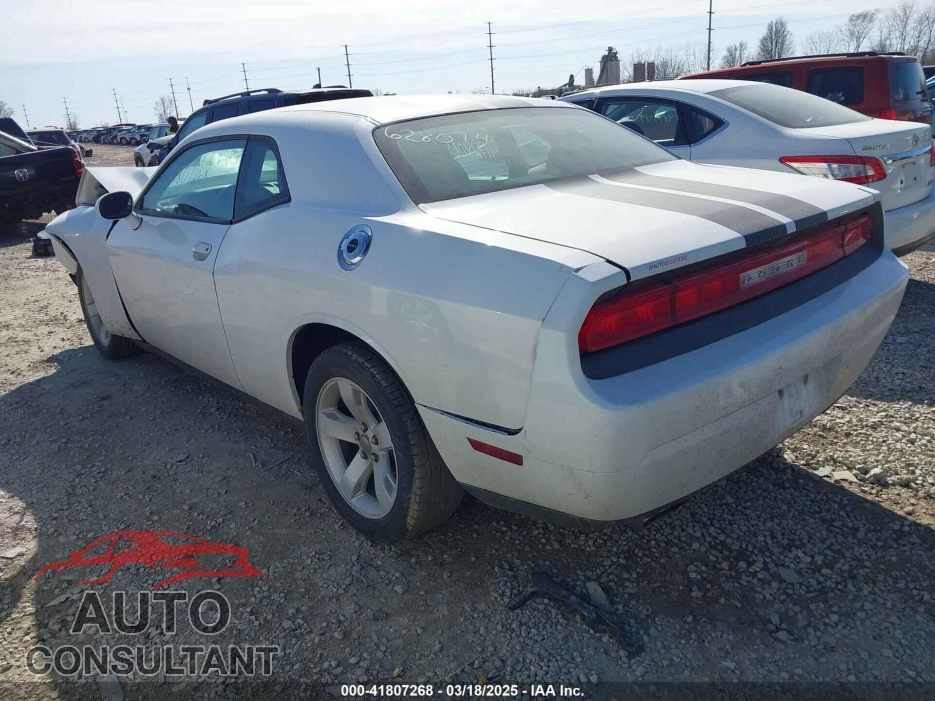 DODGE CHALLENGER 2013 - 2C3CDYAG9DH628074