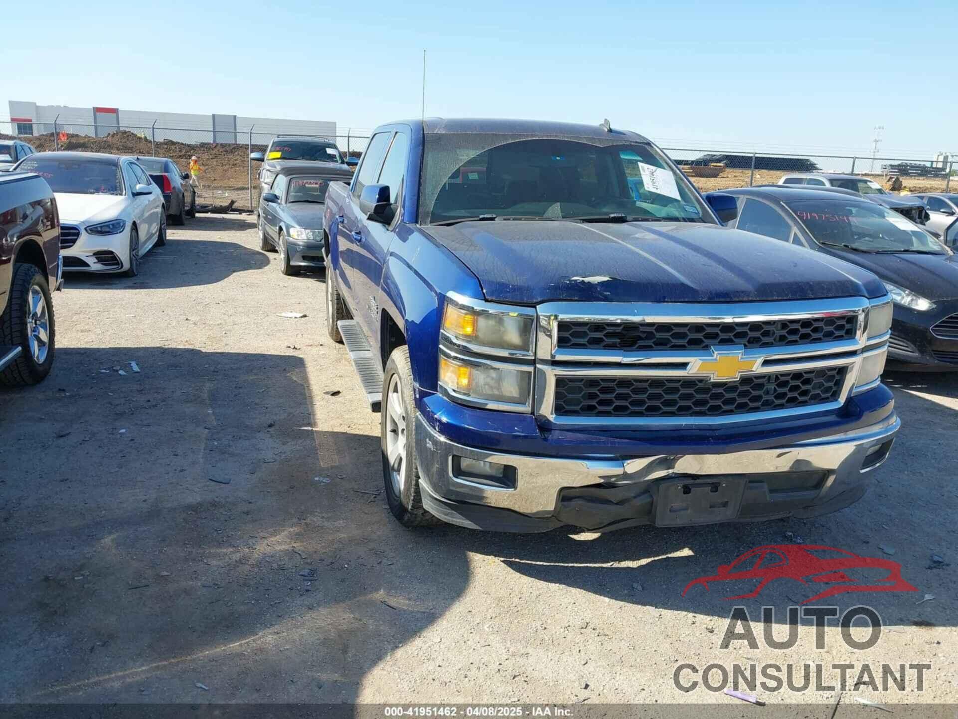 CHEVROLET SILVERADO 1500 2014 - 3GCPCREC9EG124929