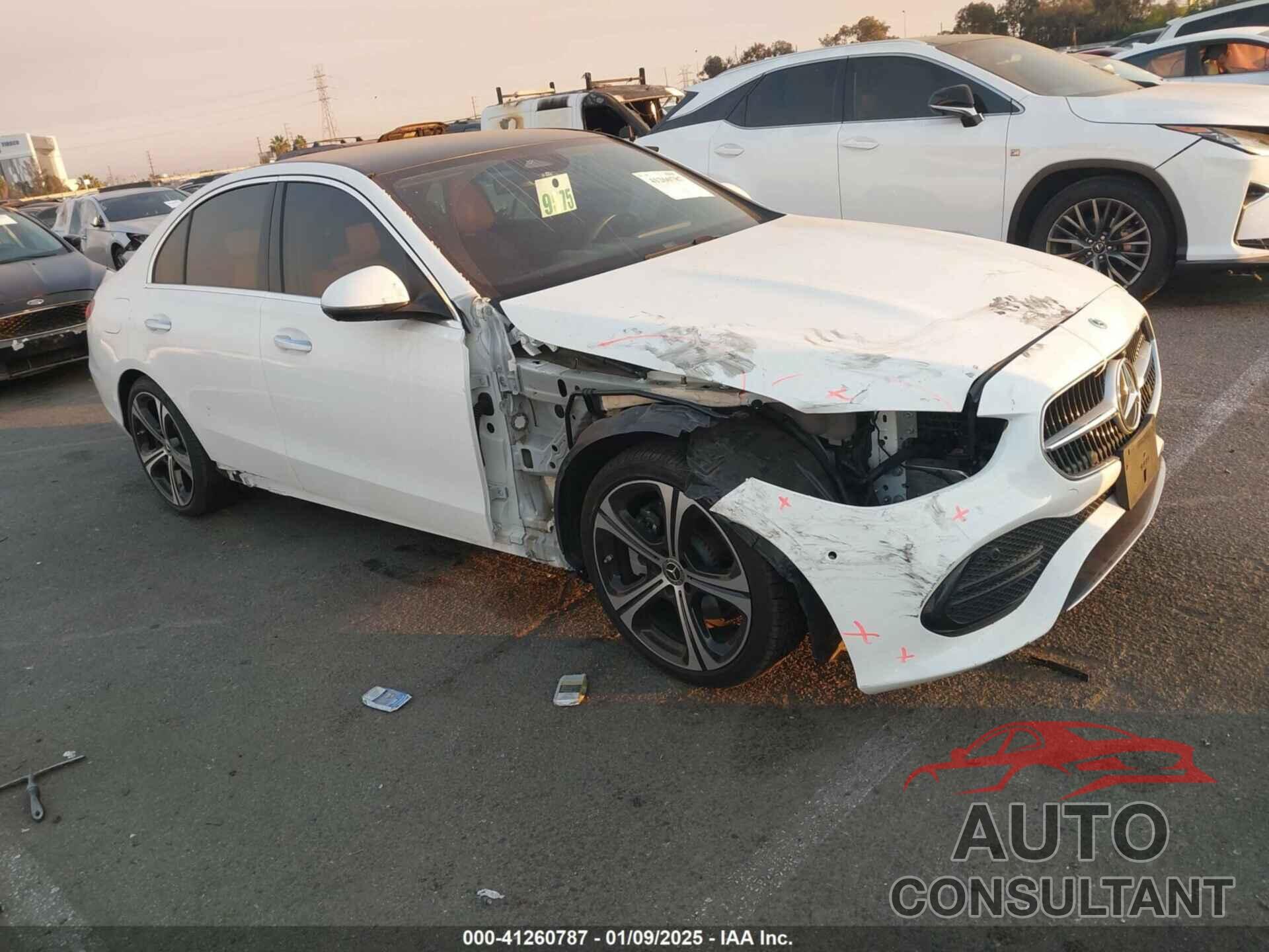 MERCEDES-BENZ C 300 2022 - W1KAF4GBXNR039236
