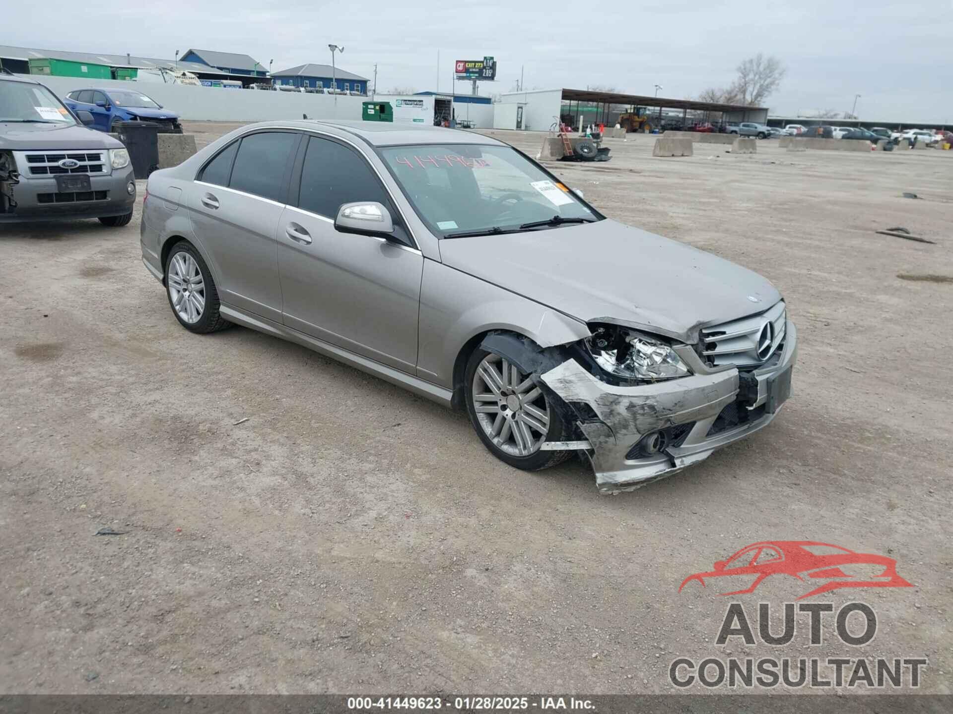 MERCEDES-BENZ C 300 2009 - WDDGF54X19F234889