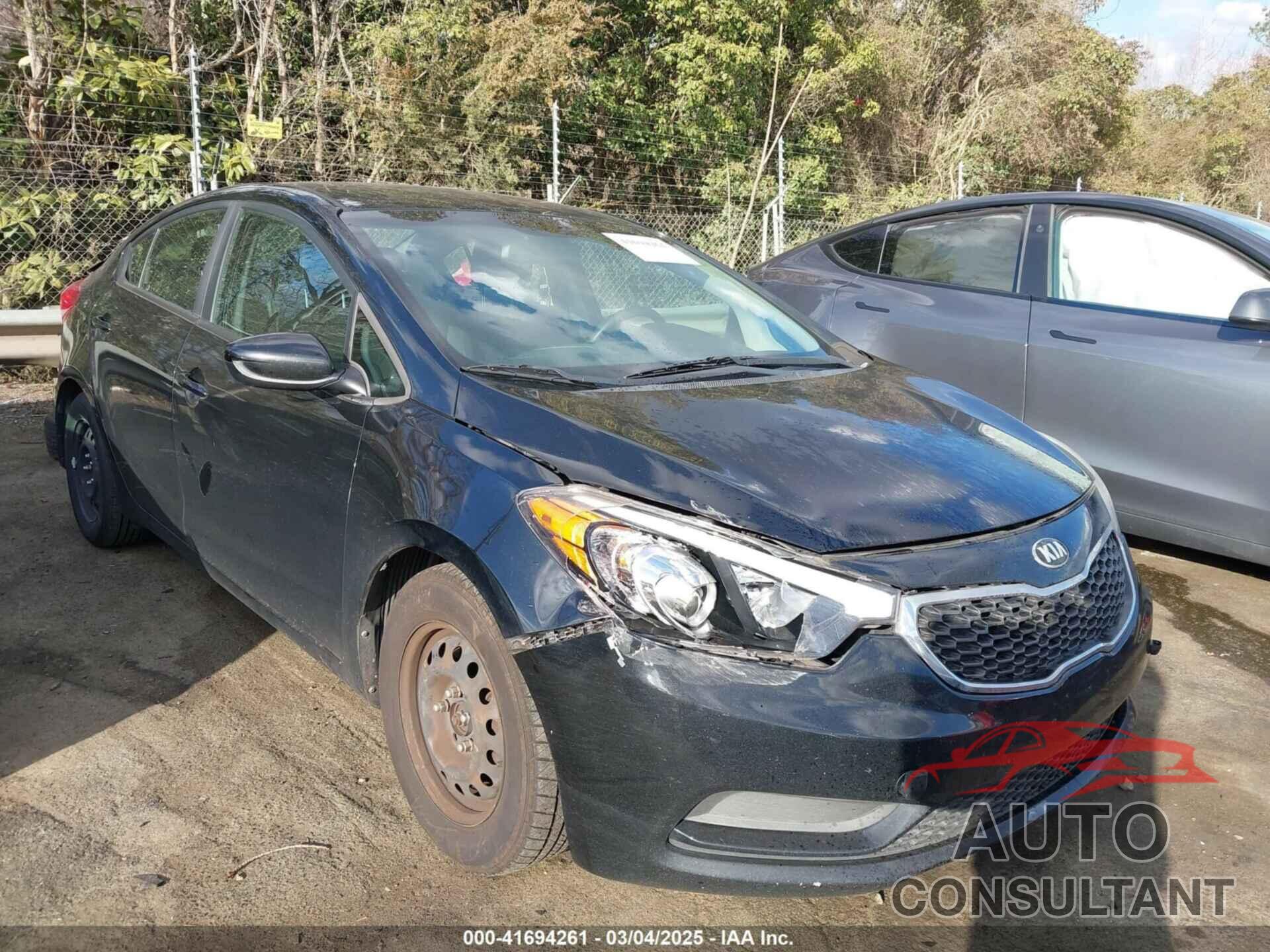 KIA FORTE 2016 - KNAFK4A62G5617067