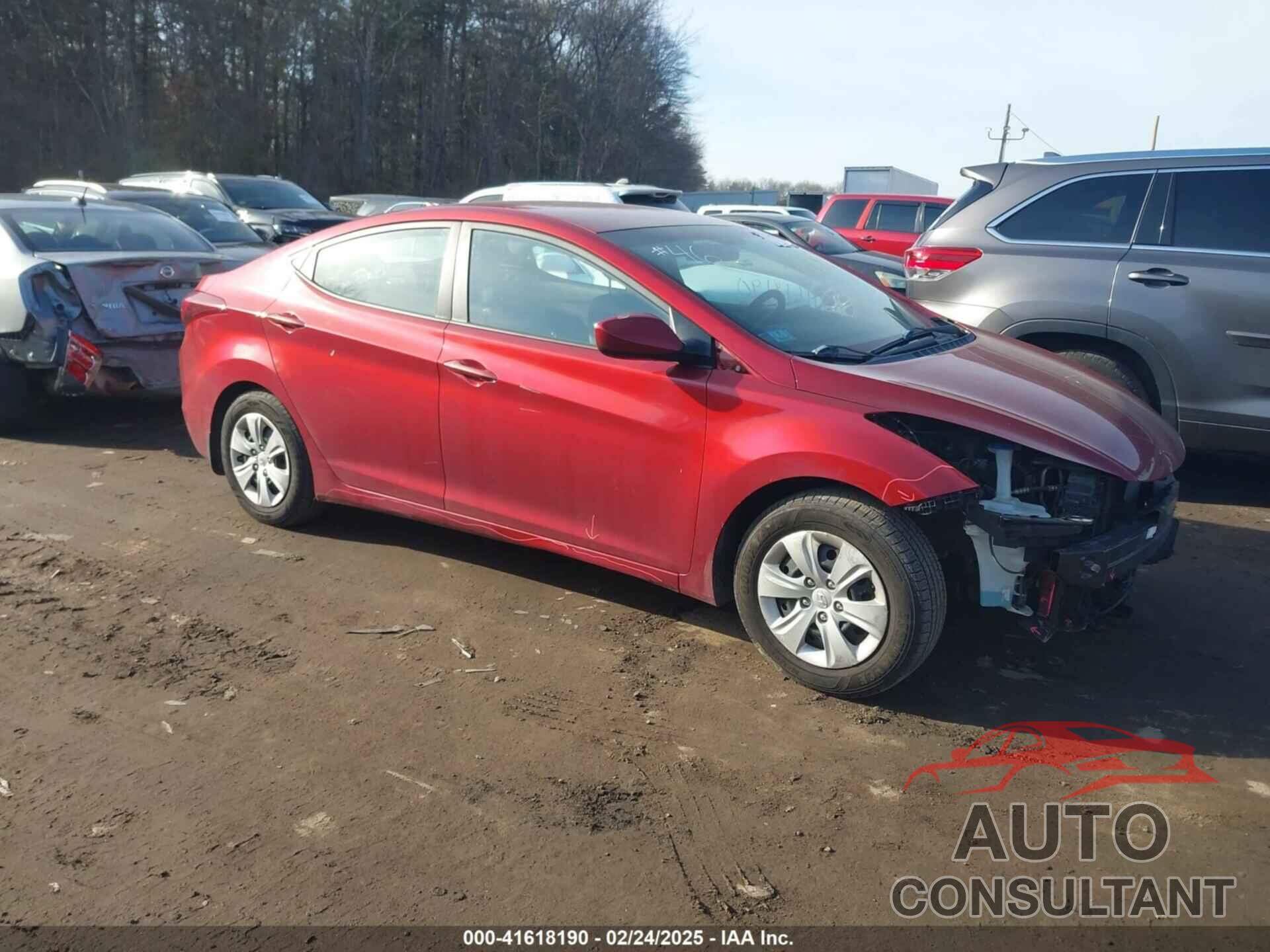 HYUNDAI ELANTRA 2016 - 5NPDH4AE5GH720502