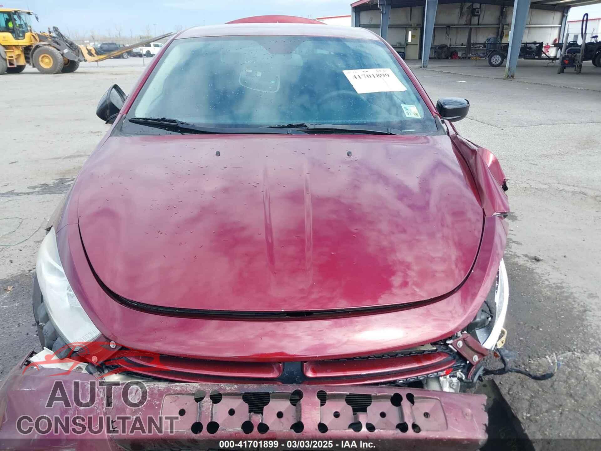 DODGE DART 2015 - 1C3CDFAA1FD345605