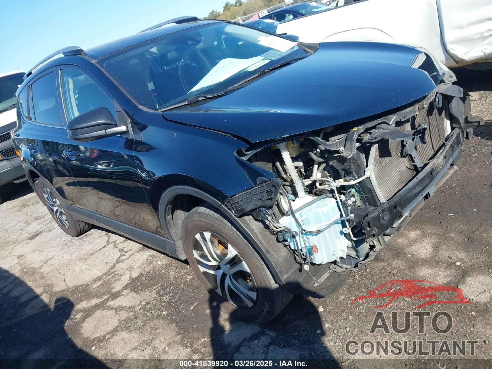 TOYOTA RAV4 2017 - JTMZFREVXHD101193