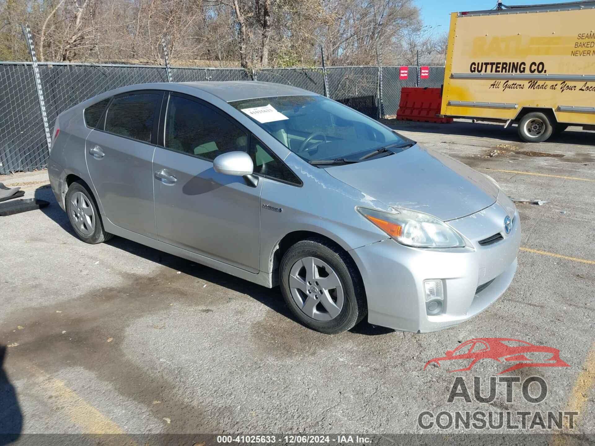 TOYOTA PRIUS 2010 - JTDKN3DU1A0070696