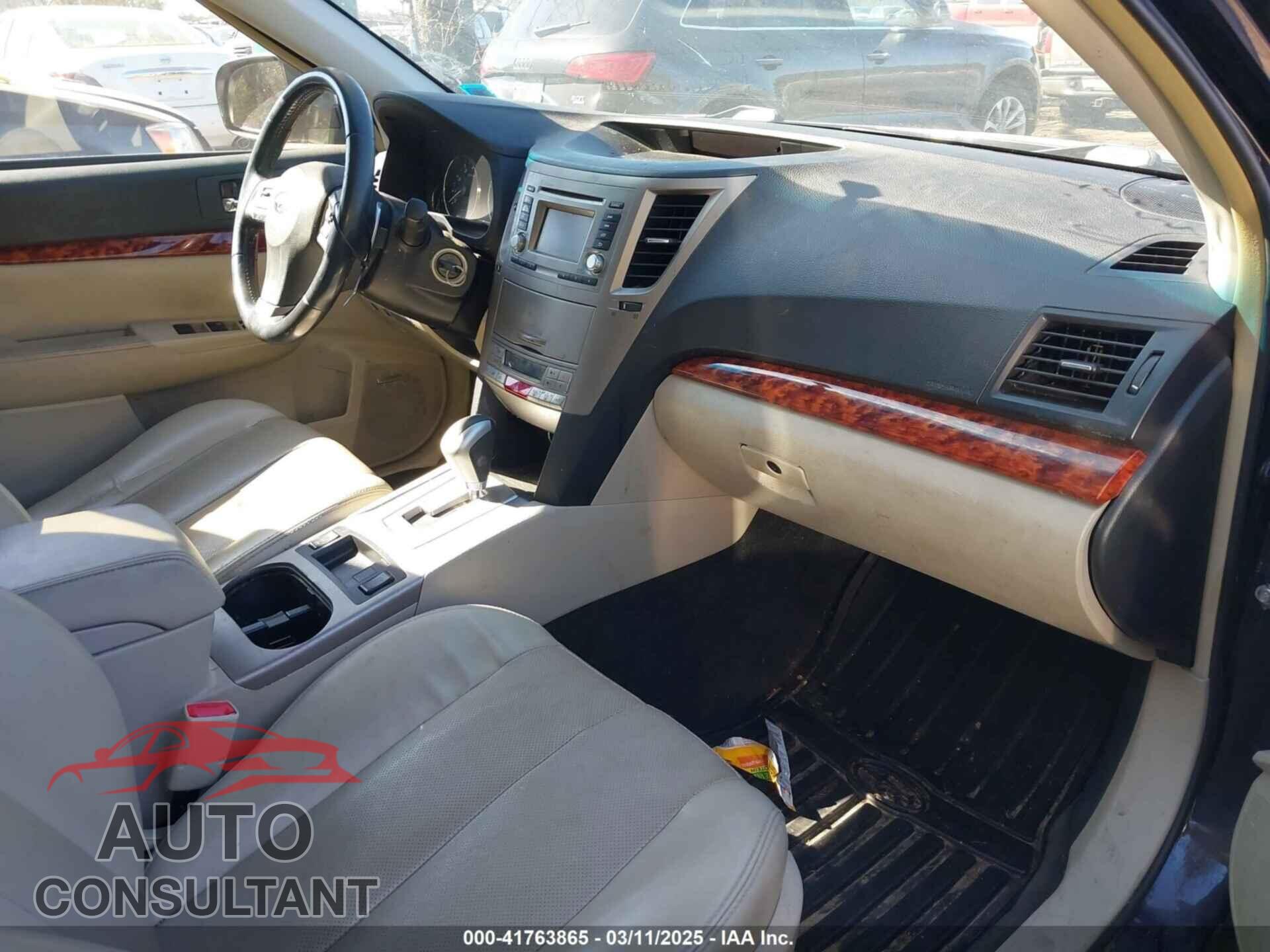 SUBARU OUTBACK 2012 - 4S4BRDKCXC2229271
