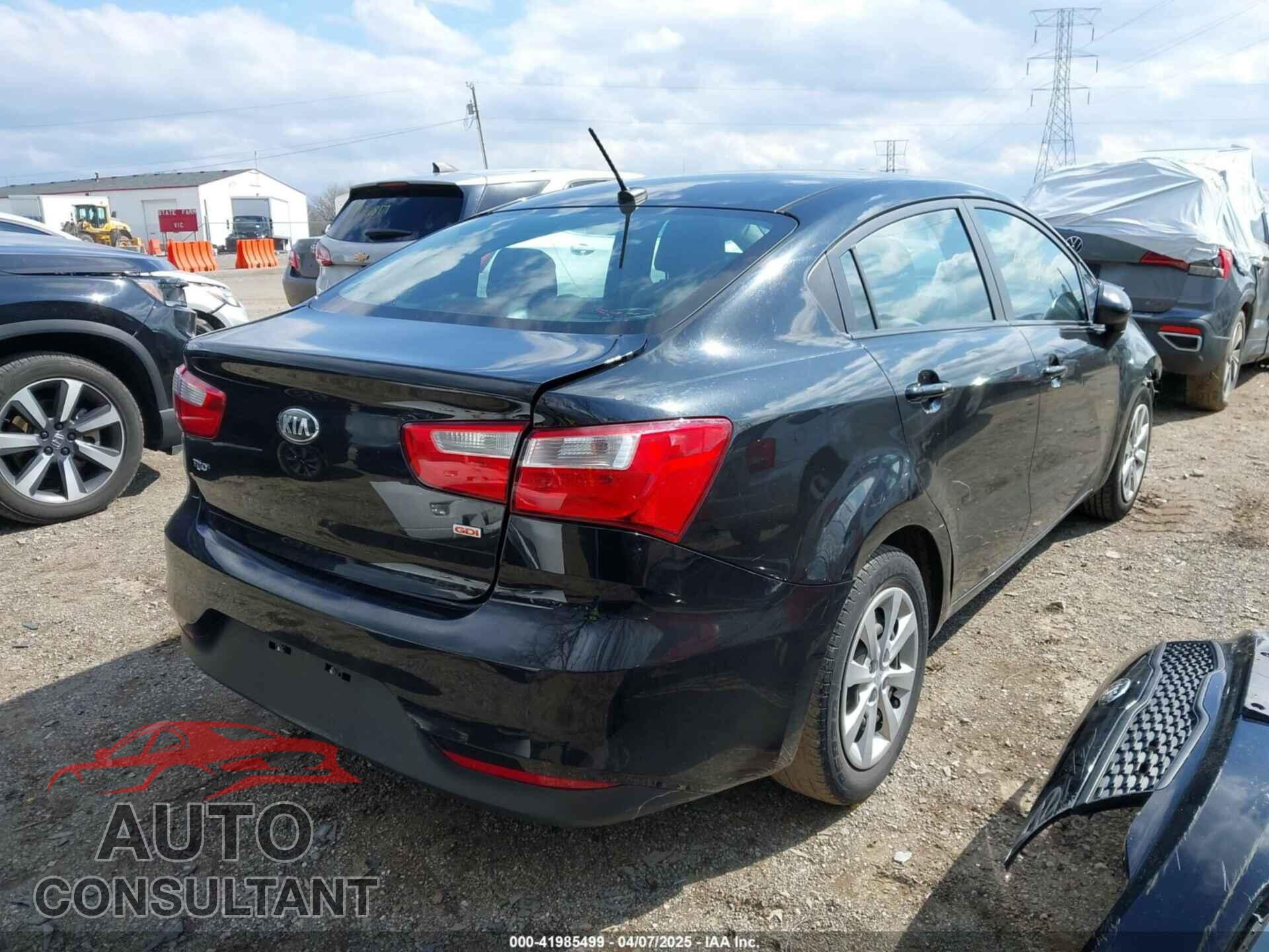 KIA RIO 2016 - KNADM4A31G6541732