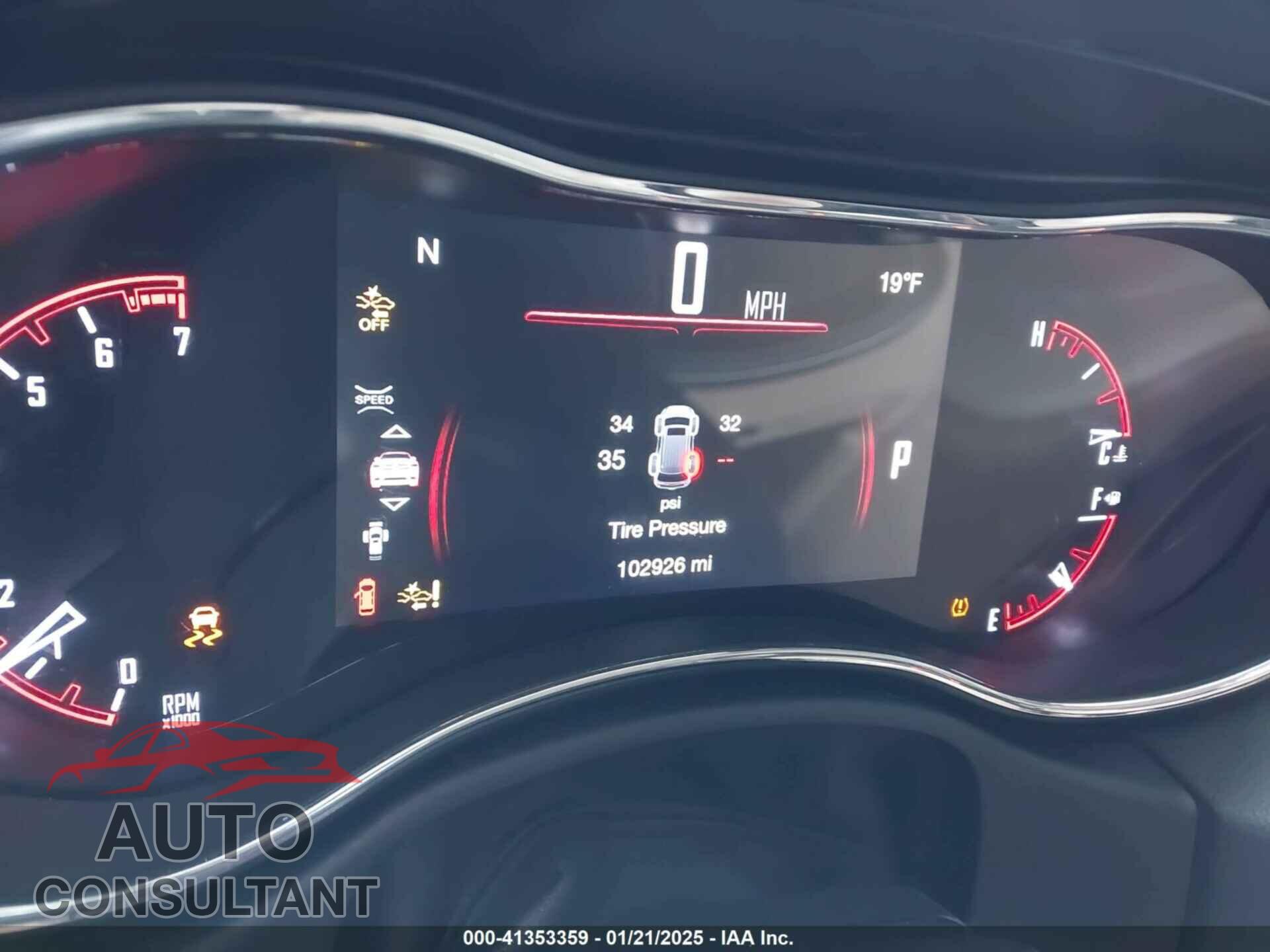 DODGE DURANGO 2017 - 1C4RDJEGXHC937620