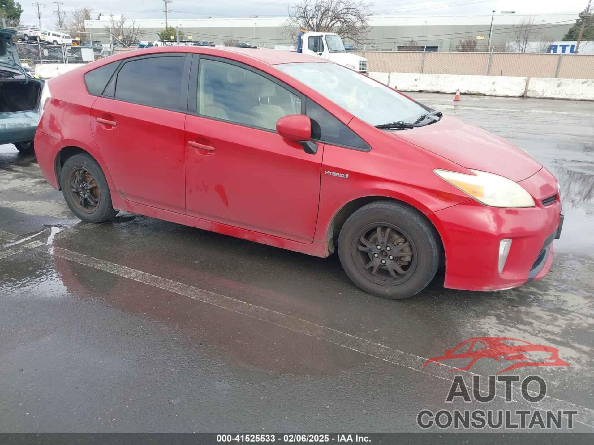 TOYOTA PRIUS 2012 - JTDKN3DU9C5520259