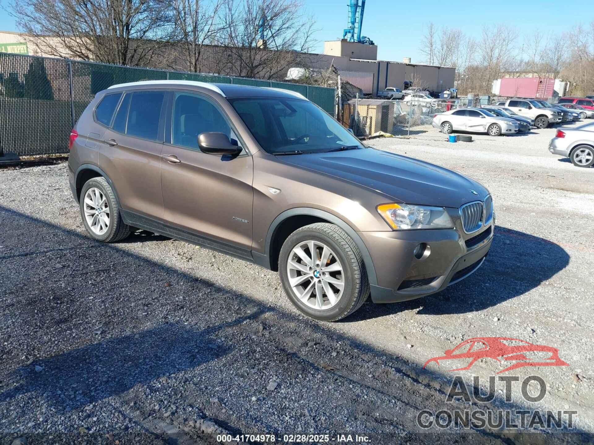 BMW X3 2013 - 5UXWX9C52D0A15978