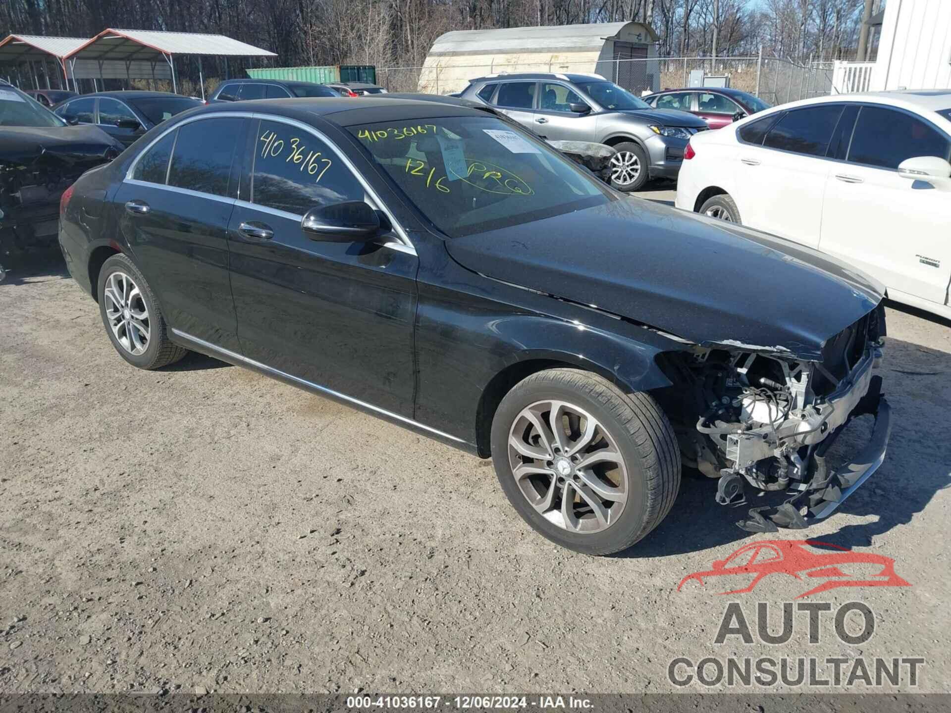 MERCEDES-BENZ C 300 2016 - 55SWF4KB6GU174809