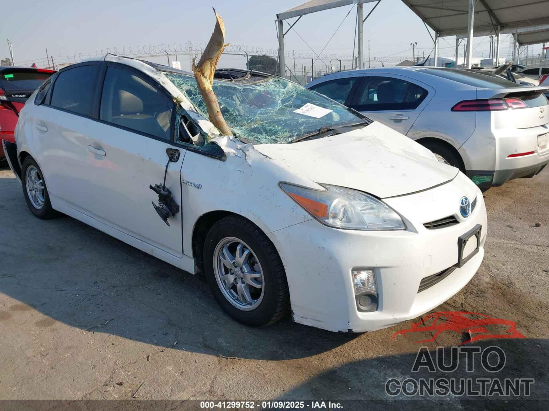 TOYOTA PRIUS 2011 - JTDKN3DUXB5349438