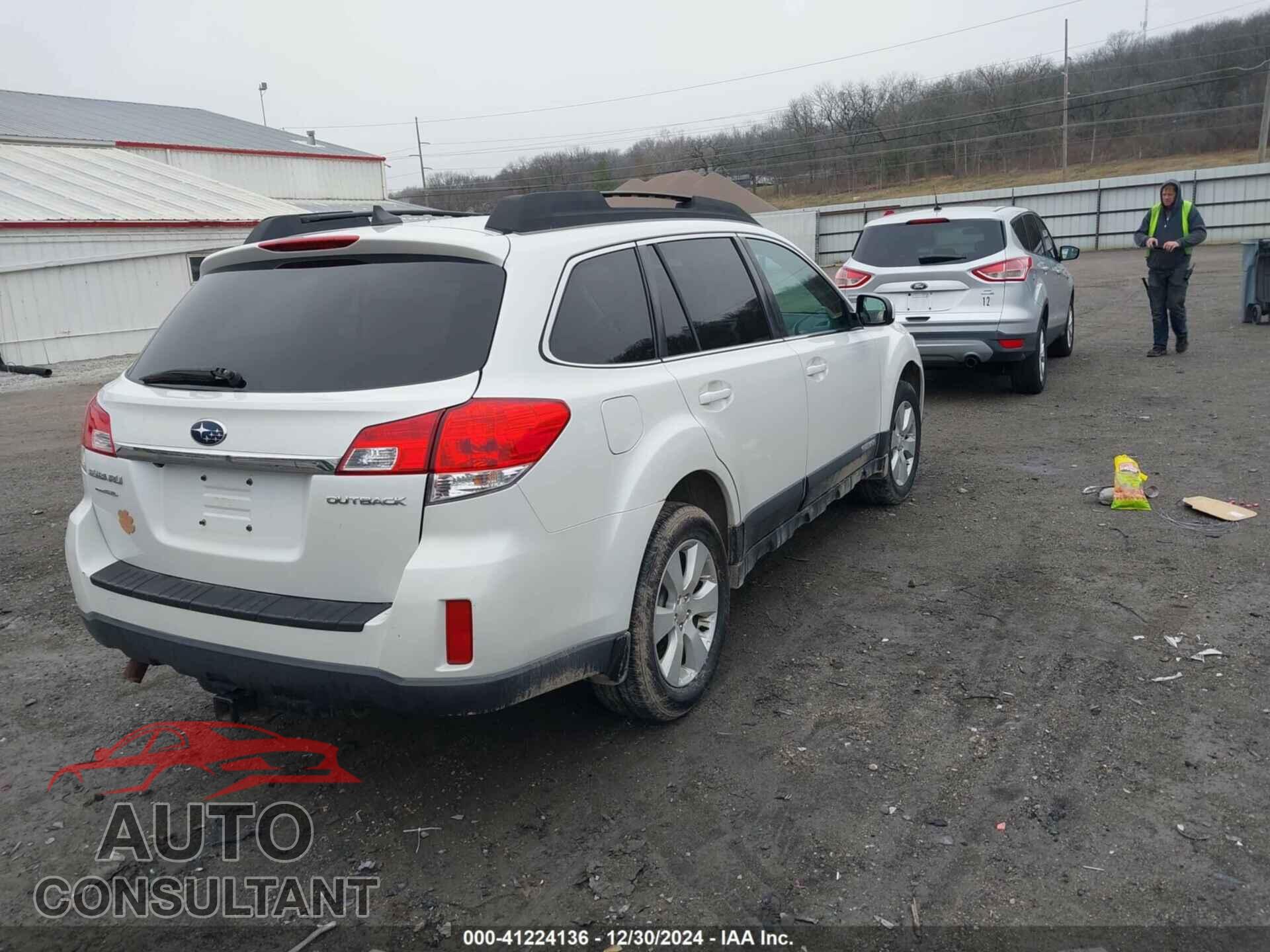 SUBARU OUTBACK 2011 - 4S4BRCKC6B3400973