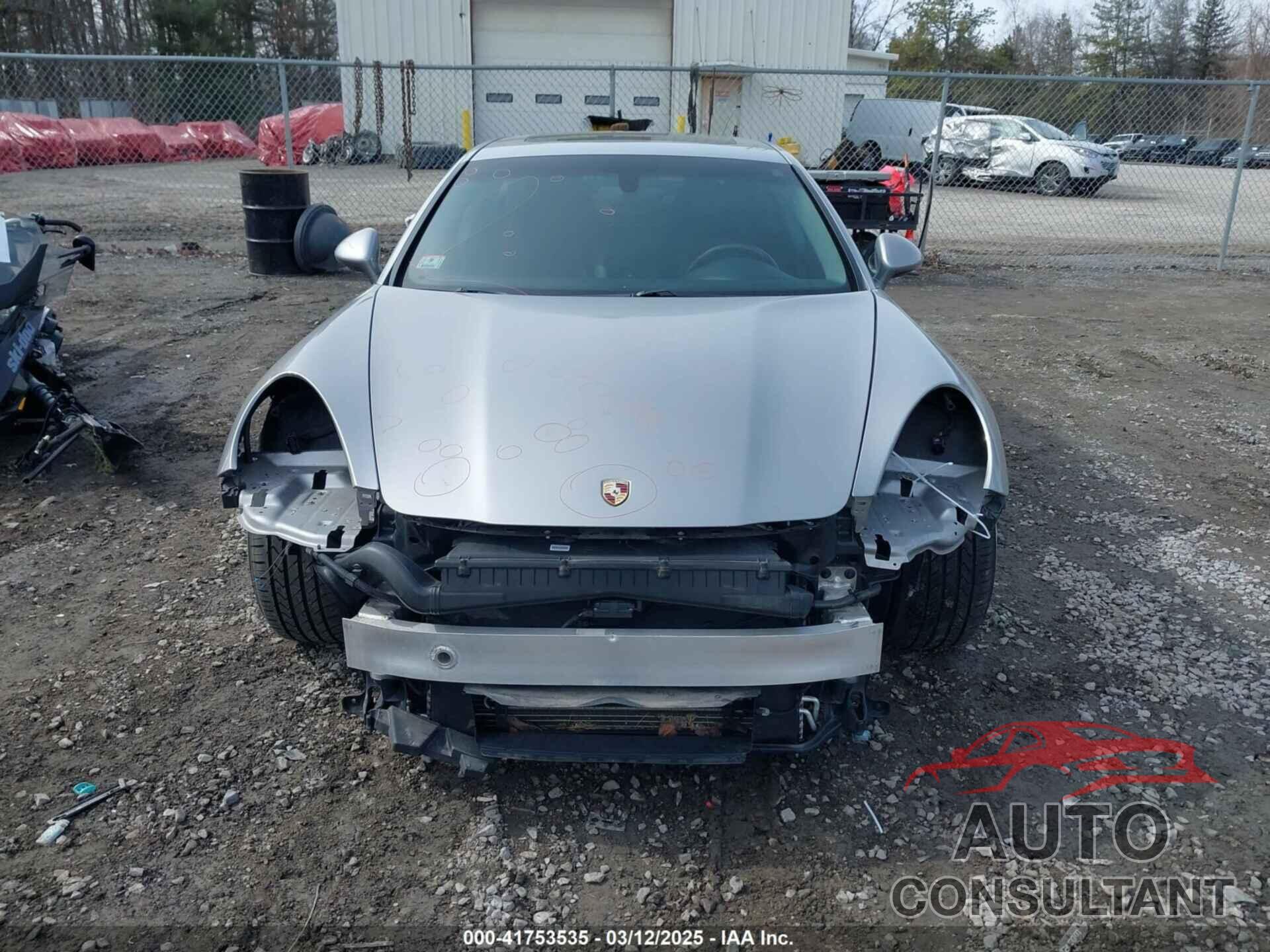 PORSCHE PANAMERA 2012 - WP0AA2A74CL016133