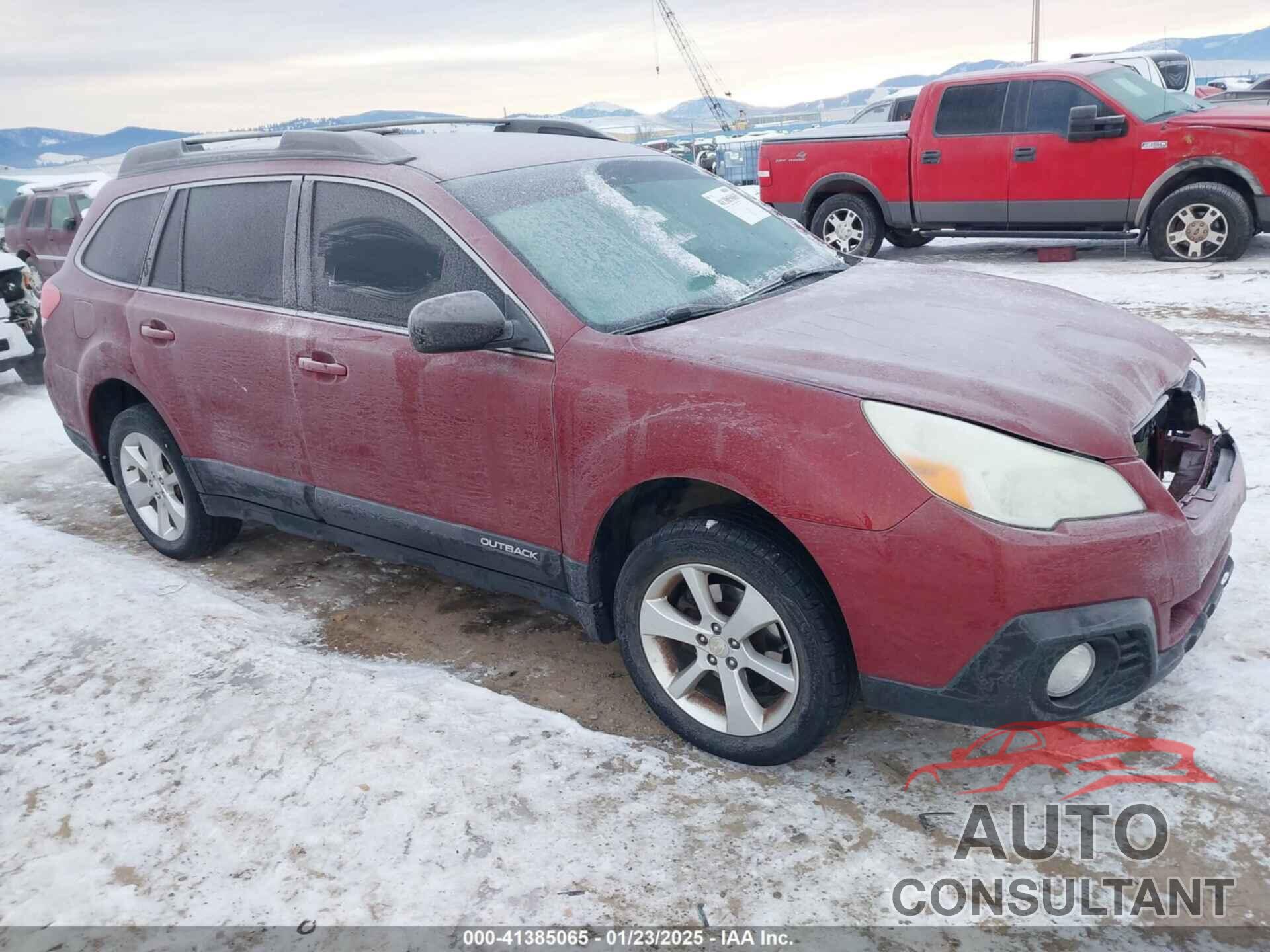 SUBARU OUTBACK 2014 - 4S4BRBAC3E3299326