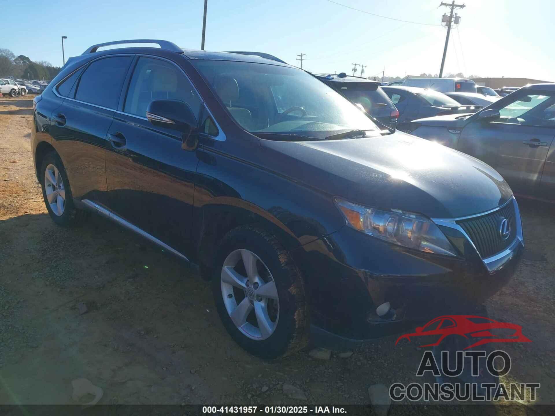 LEXUS RX 350 2010 - 2T2BK1BA1AC066123
