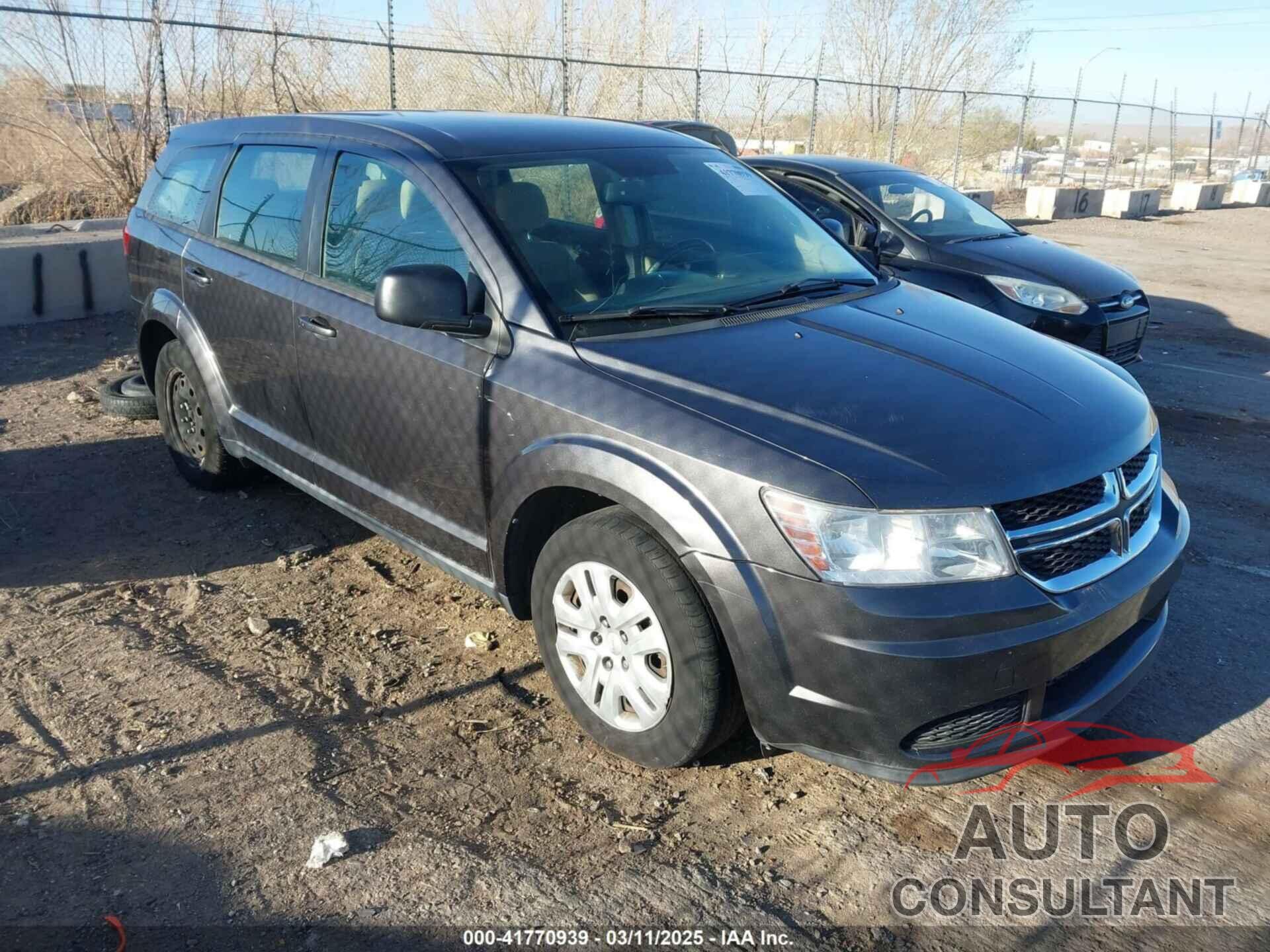 DODGE JOURNEY 2014 - 3C4PDCAB5ET152712