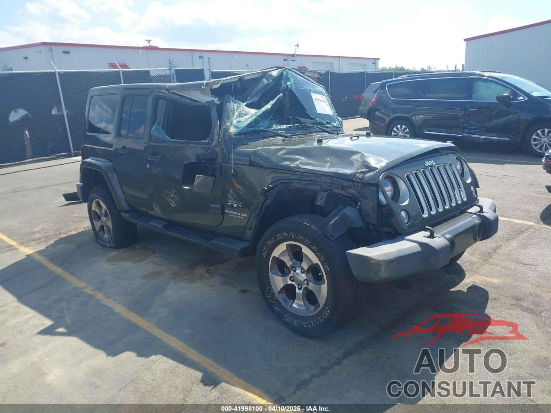 JEEP WRANGLER UNLIMITED 2016 - 1C4BJWEG2GL161375