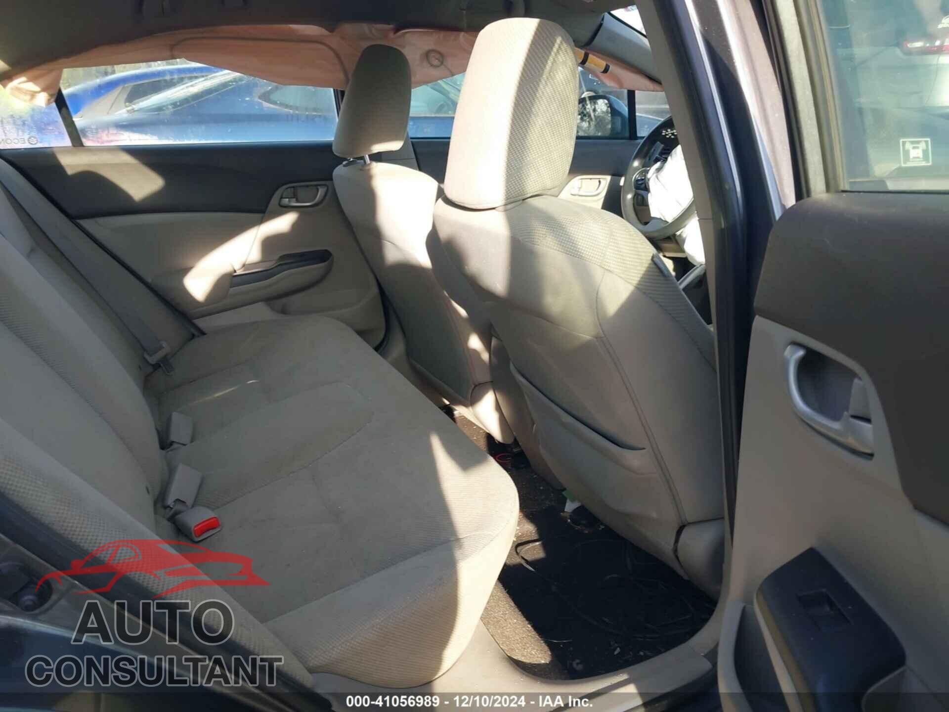 HONDA CIVIC 2012 - JHMFB2F58CS005201