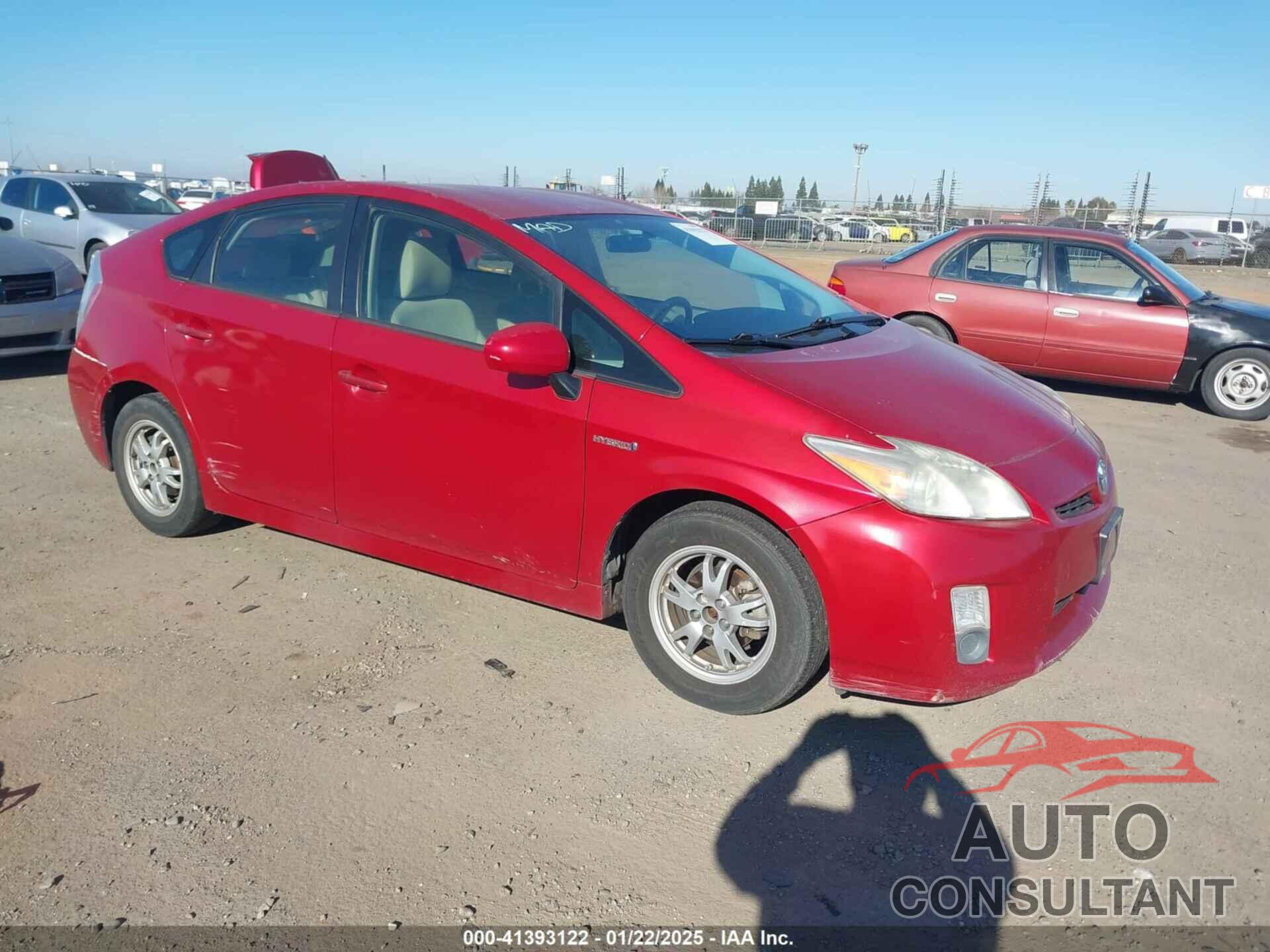 TOYOTA PRIUS 2011 - JTDKN3DU9B1475281