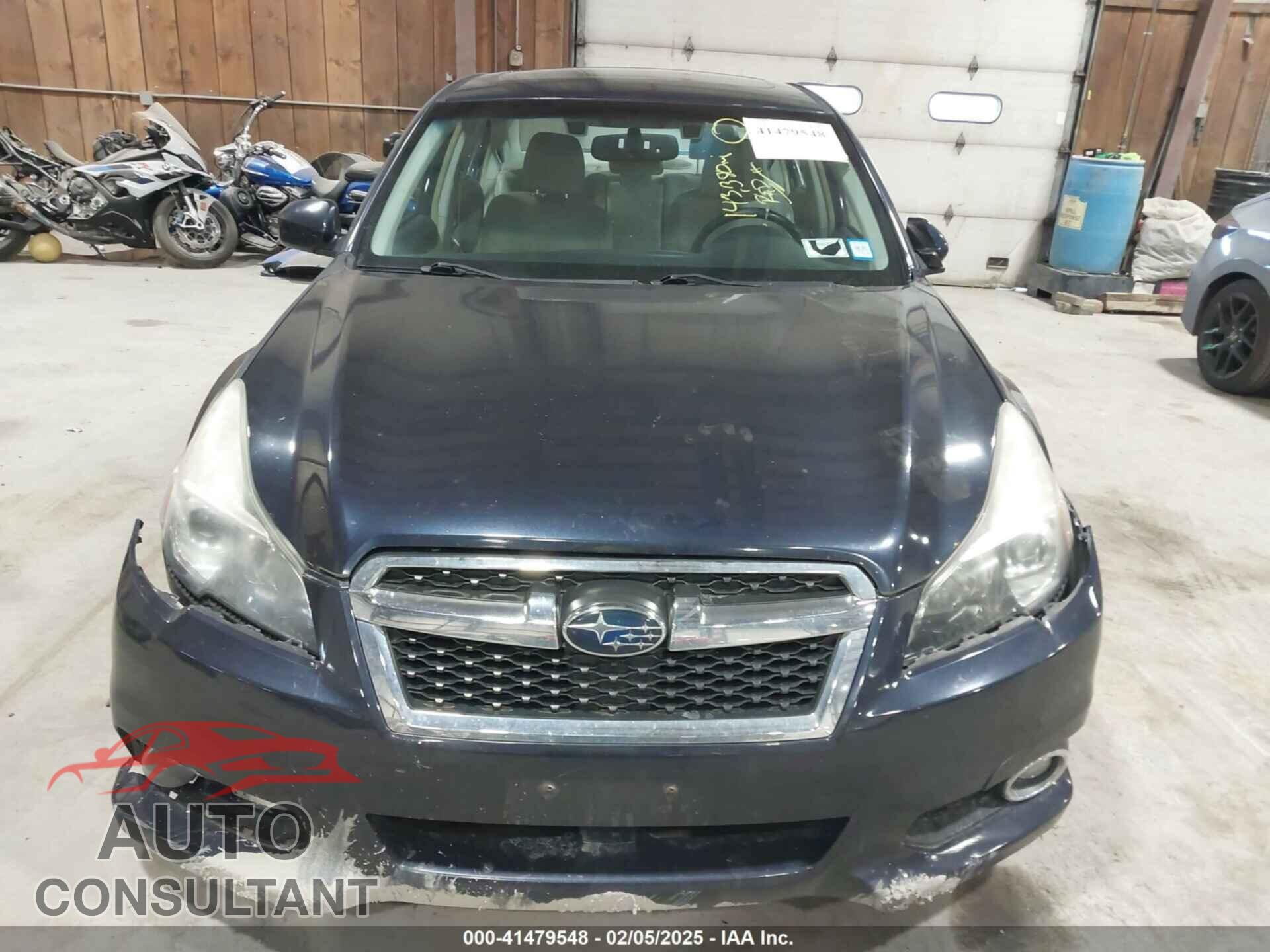 SUBARU LEGACY 2013 - 4S3BMBP66D3025640