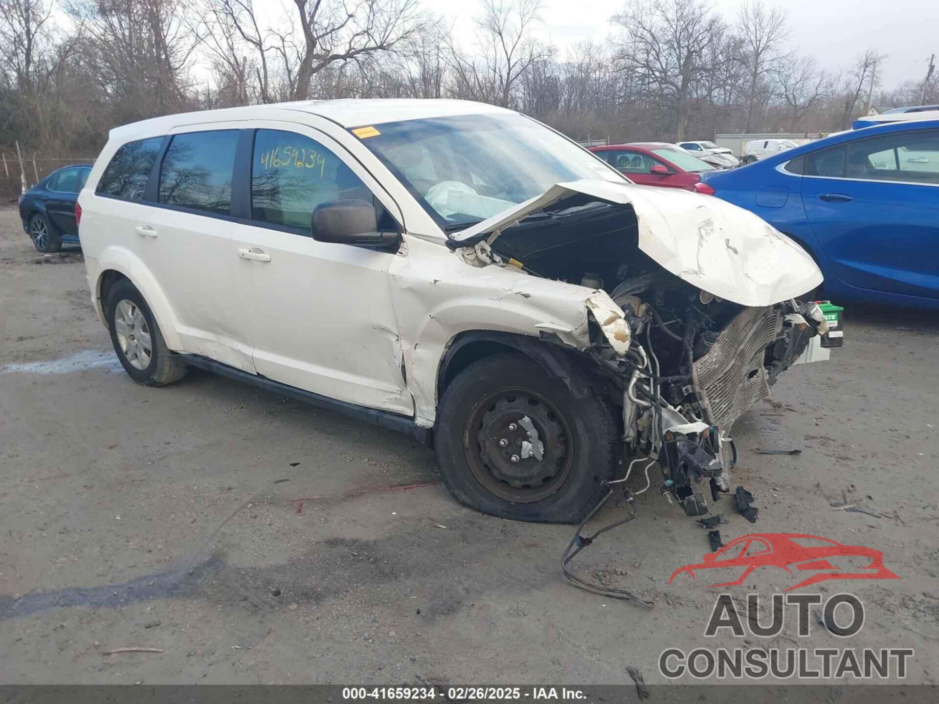 DODGE JOURNEY 2012 - 3C4PDCAB4CT372498