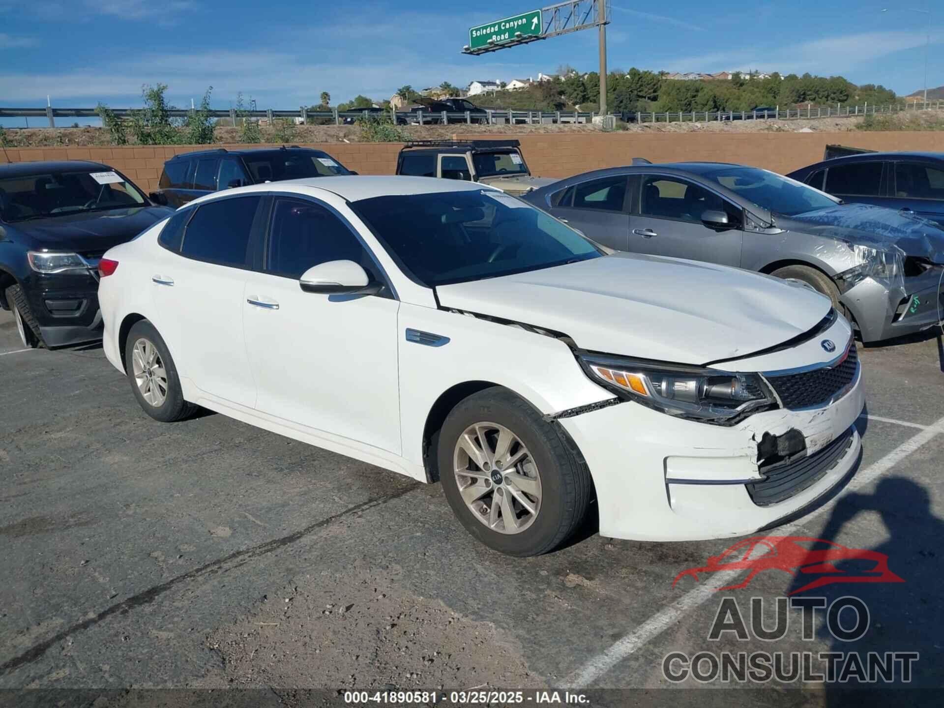 KIA OPTIMA 2016 - 5XXGT4L34GG049312