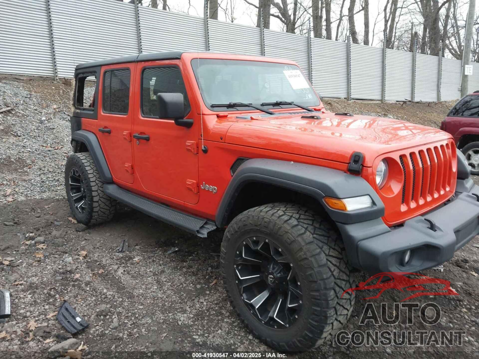 JEEP WRANGLER UNLIMITED 2018 - 1C4HJXDN4JW198045