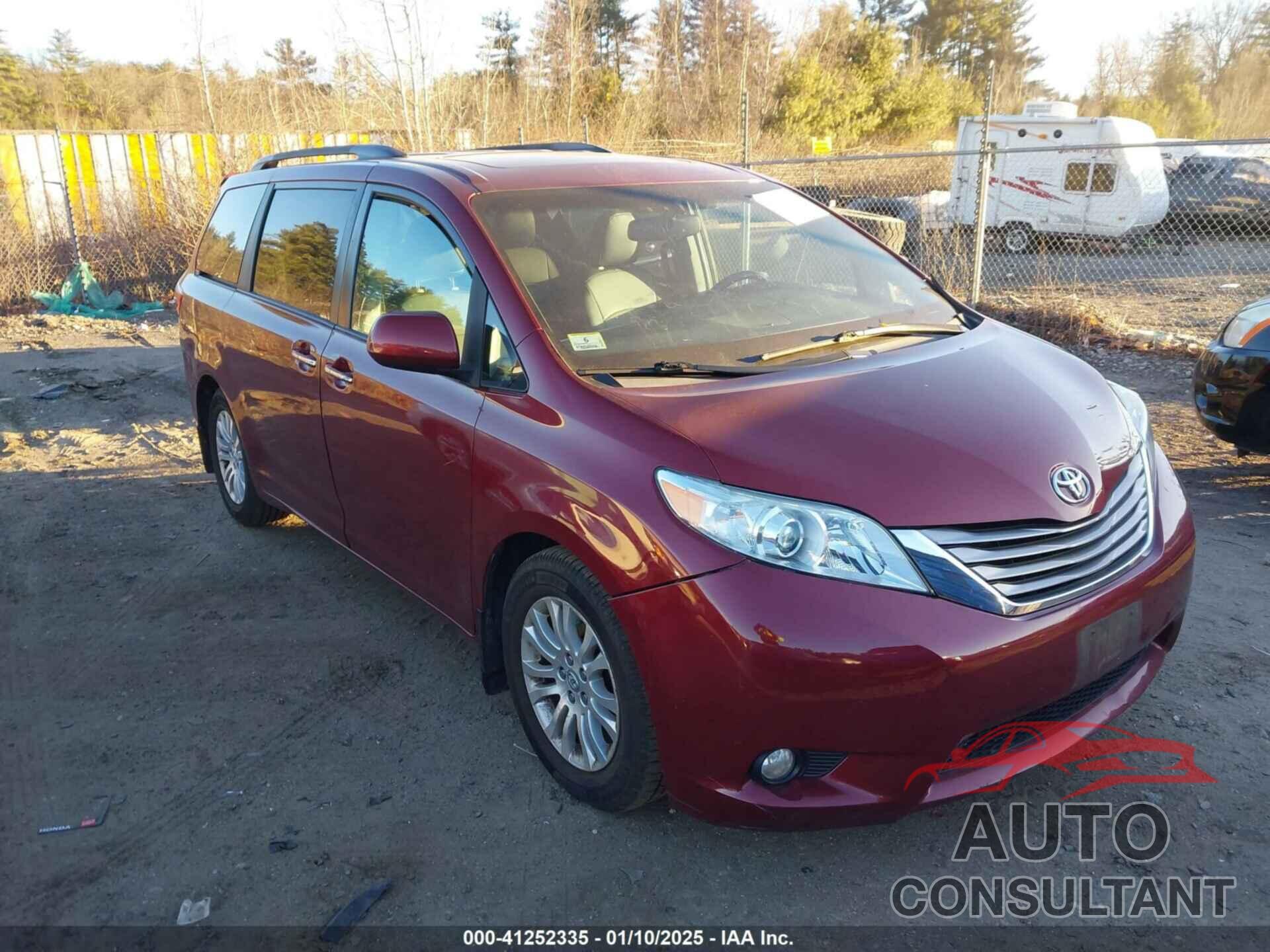 TOYOTA SIENNA 2017 - 5TDYZ3DC6HS878474