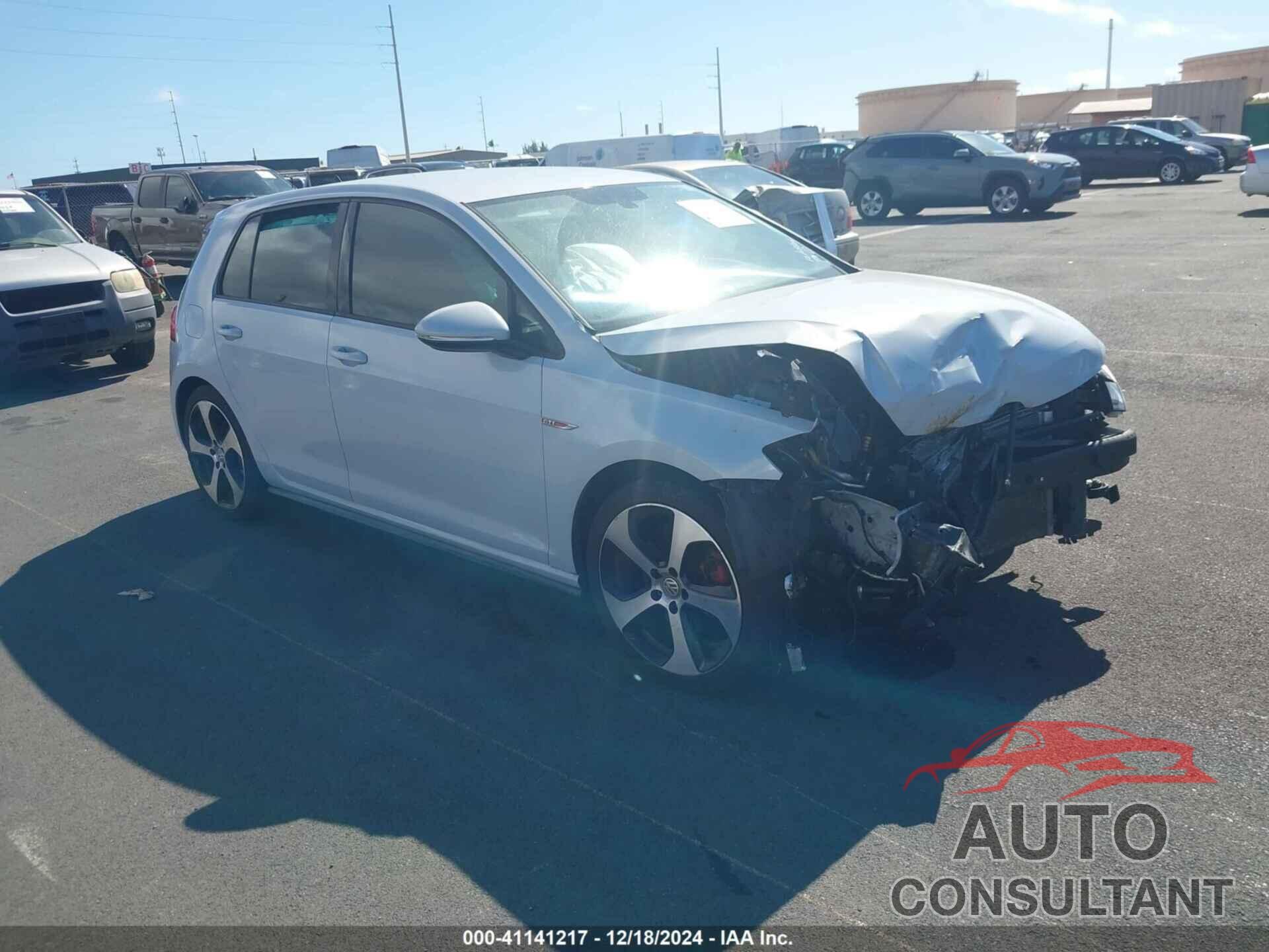 VOLKSWAGEN GOLF GTI 2018 - 3VW447AU9JM278732