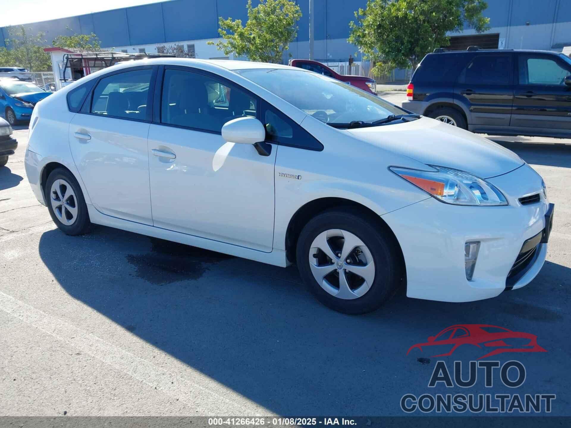 TOYOTA PRIUS 2012 - JTDKN3DU6C5522440