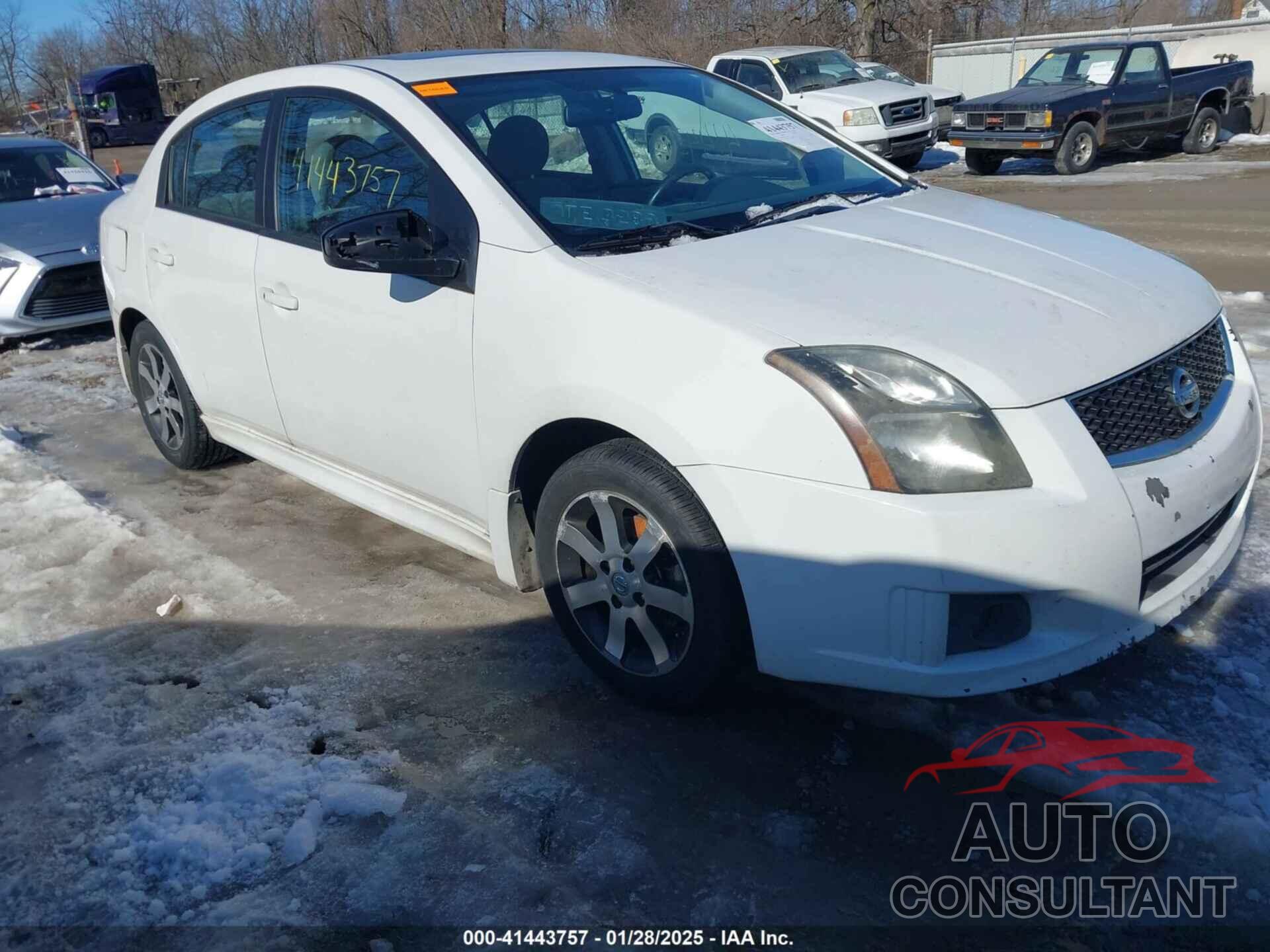 NISSAN SENTRA 2012 - 3N1AB6AP7CL752463