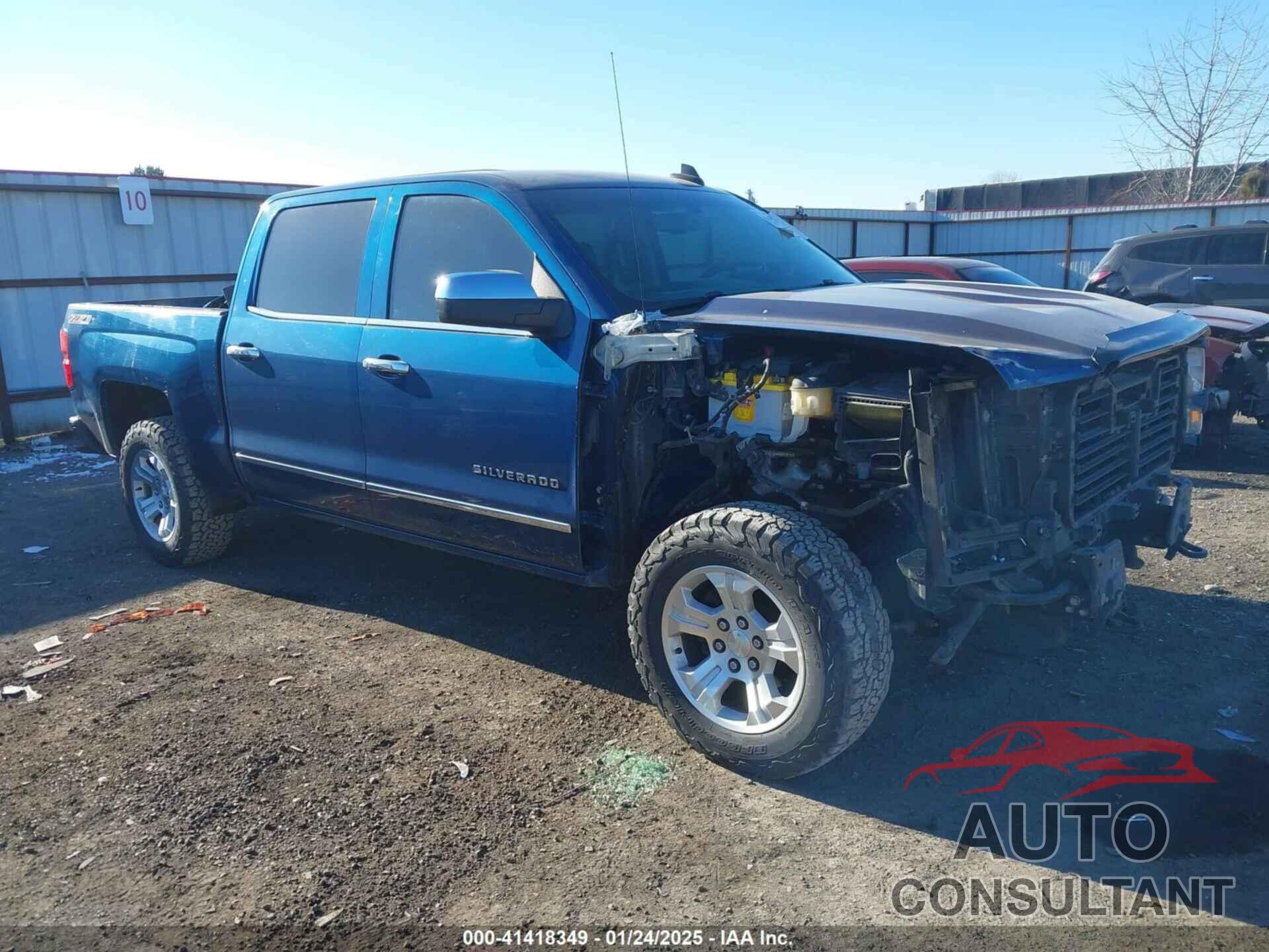 CHEVROLET SILVERADO 1500 2017 - 3GCUKREC6HG283661