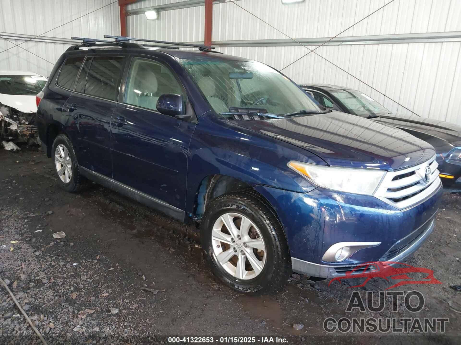 TOYOTA HIGHLANDER 2011 - 5TDBK3EH4BS054937