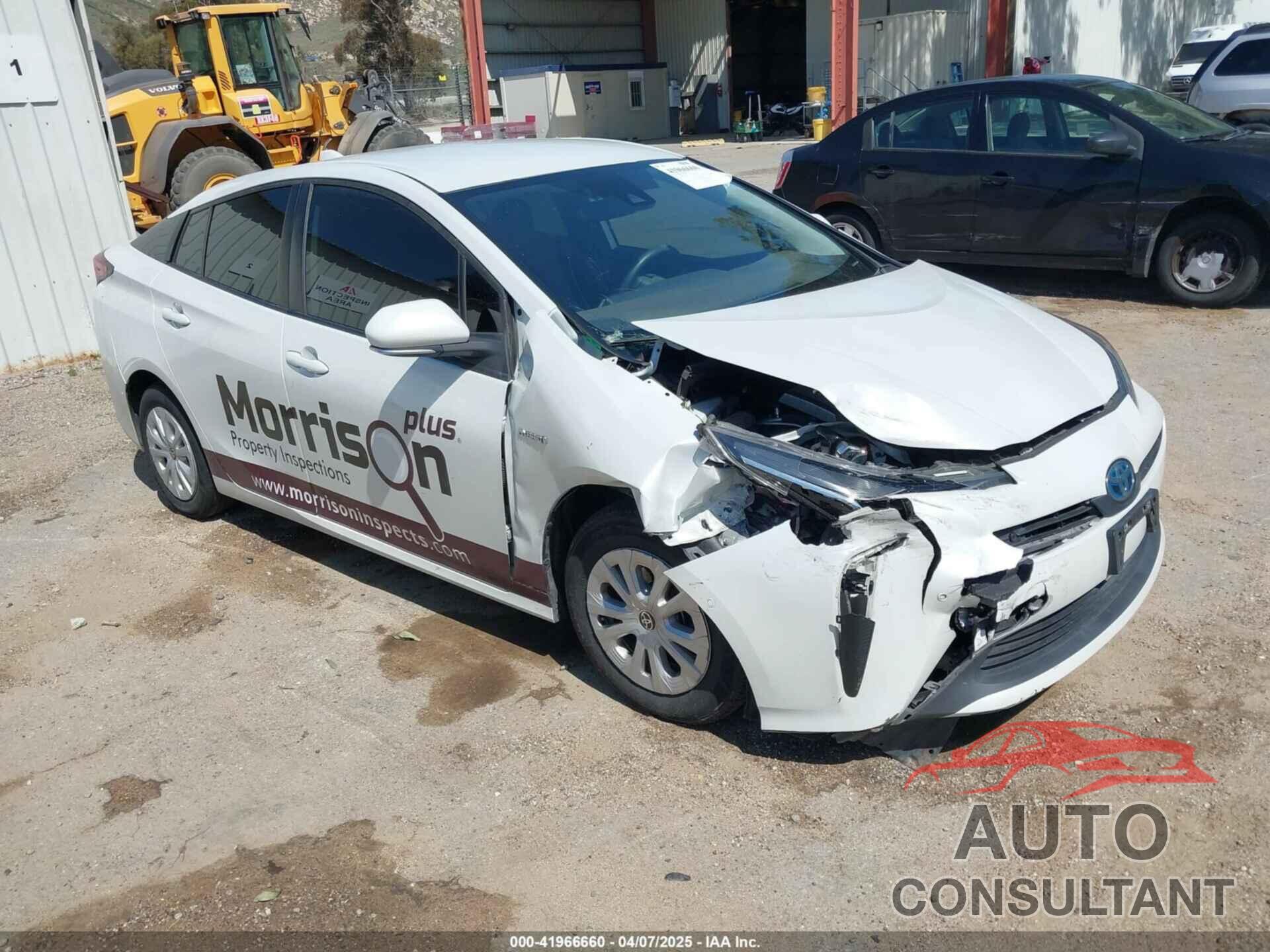 TOYOTA PRIUS 2021 - JTDKAMFU8M3133925