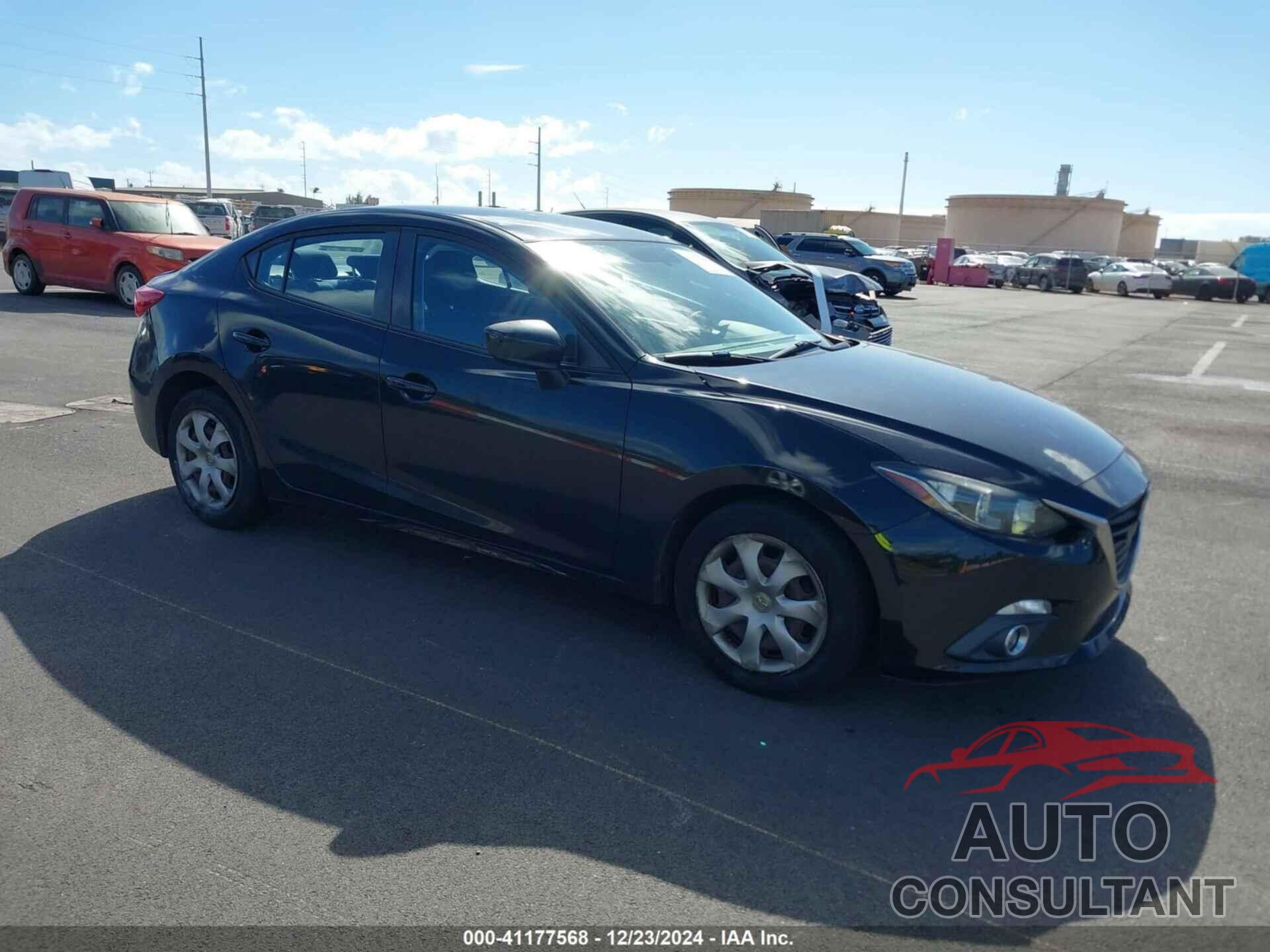 MAZDA MAZDA3 2015 - JM1BM1U74F1265856