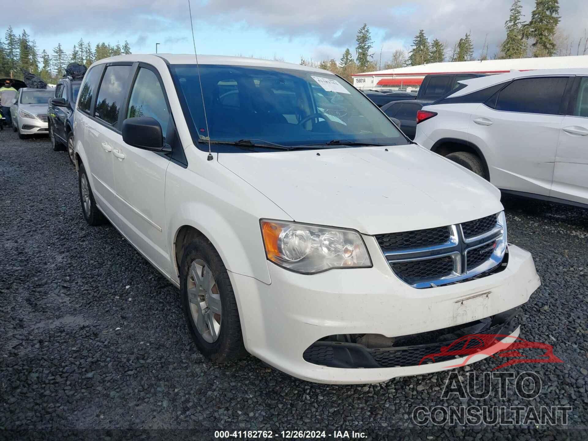 DODGE GRAND CARAVAN 2012 - 2C4RDGBG2CR325094
