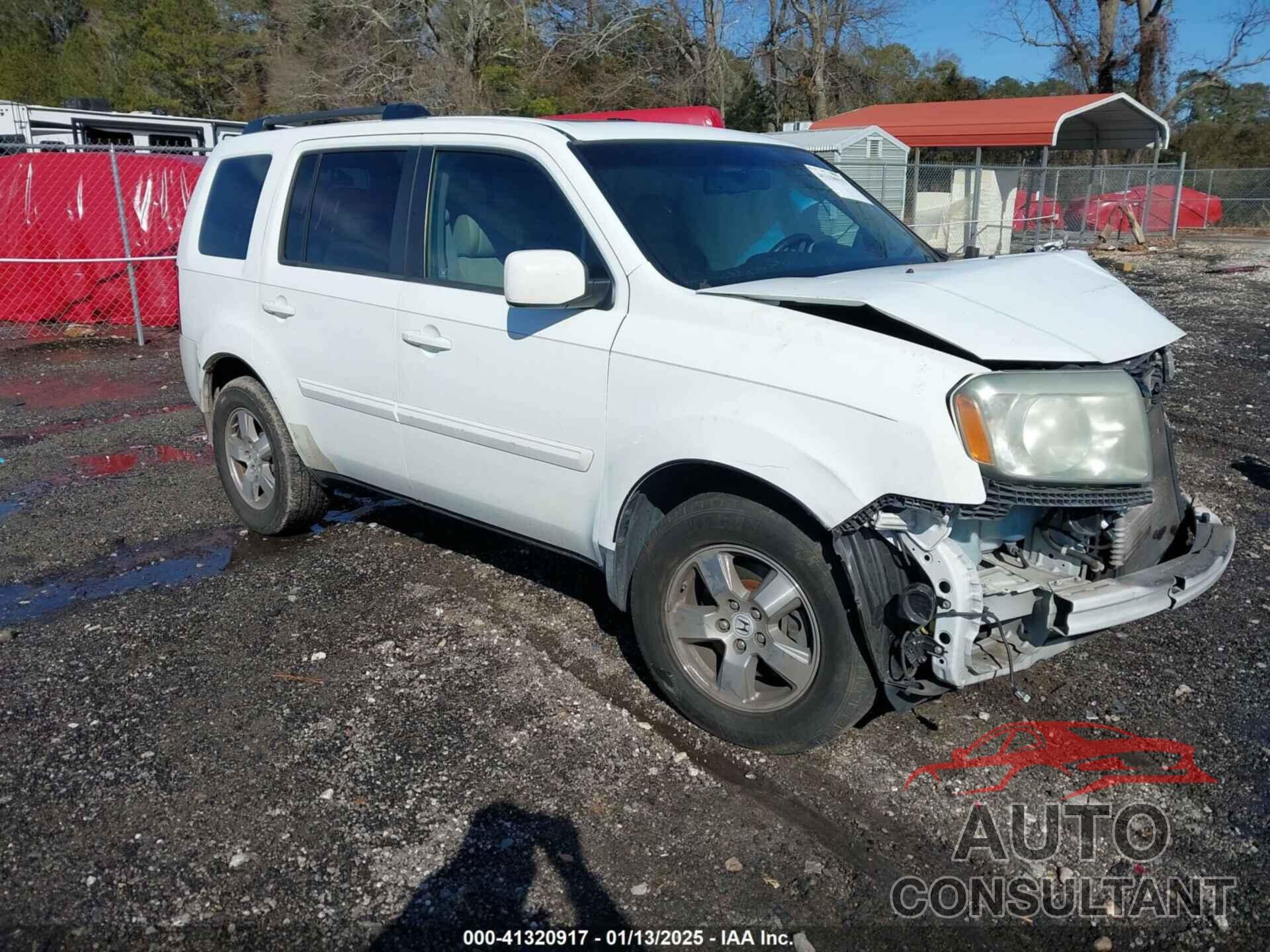 HONDA PILOT 2010 - 5FNYF3H53AB018143