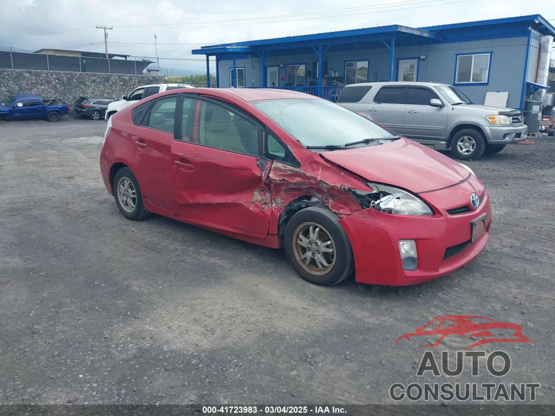 TOYOTA PRIUS 2011 - JTDKN3DU0B1435476