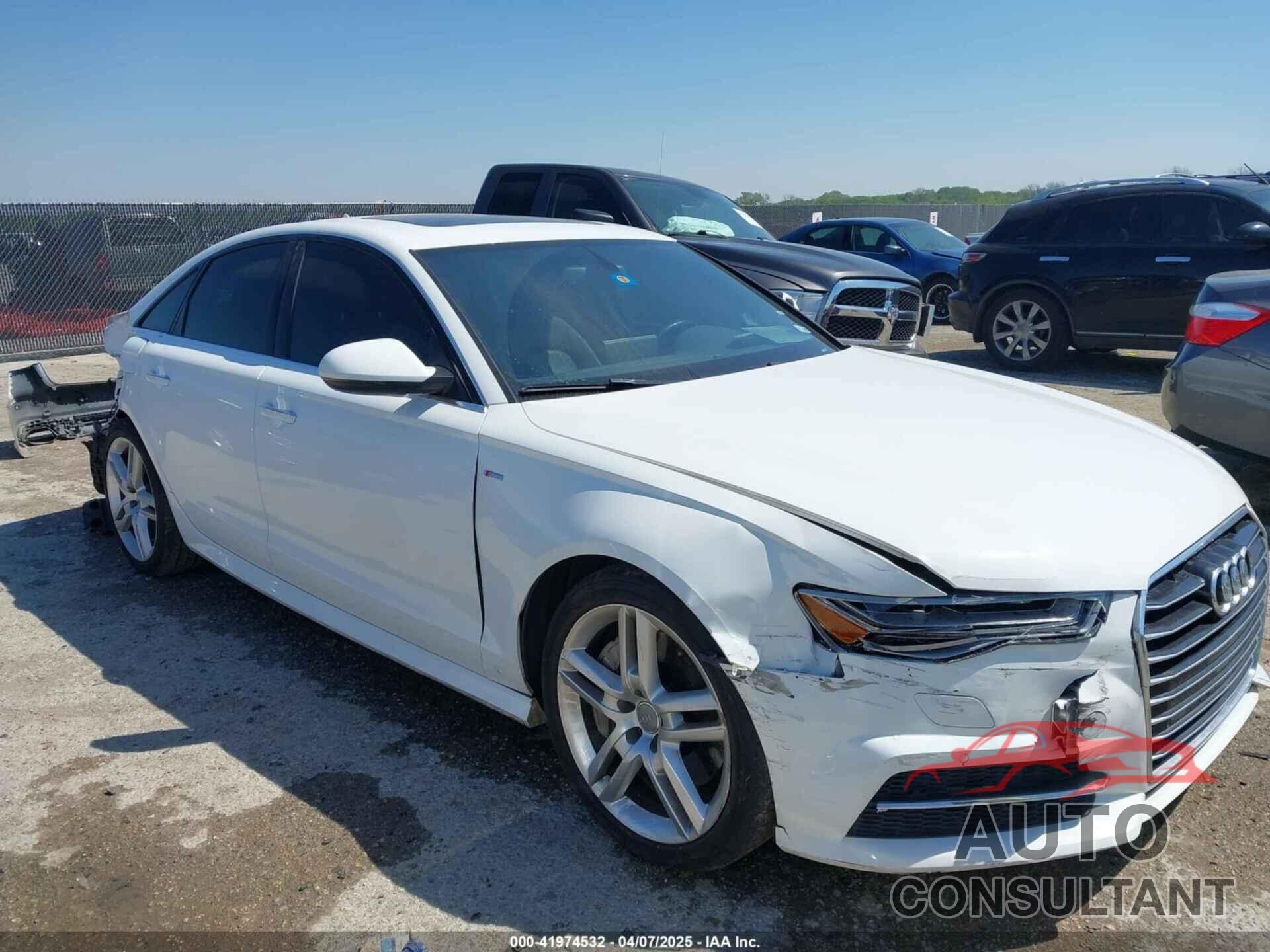 AUDI A6 2016 - WAUGFAFC4GN045229