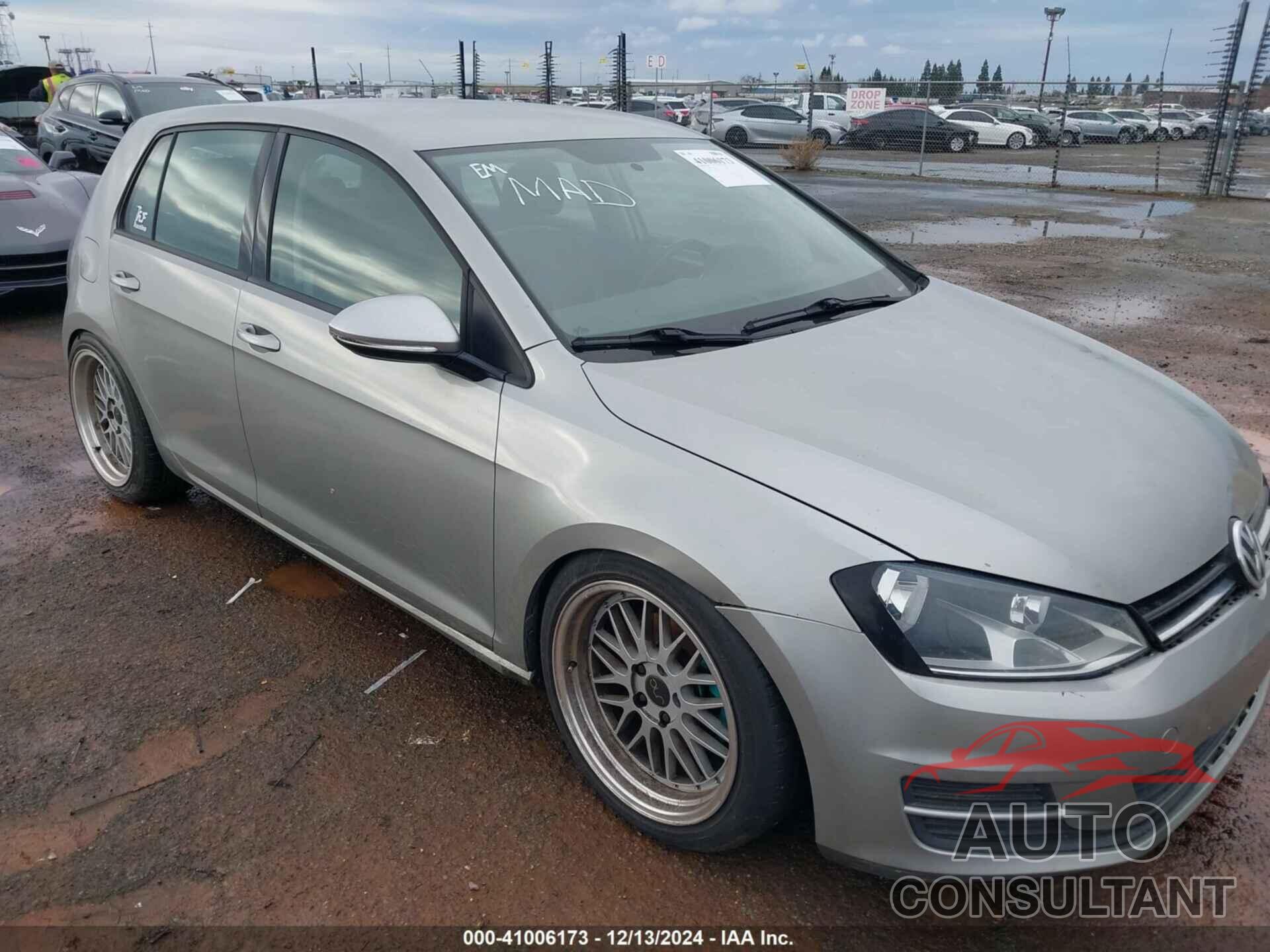 VOLKSWAGEN GOLF 2015 - 3VW217AU7FM087186