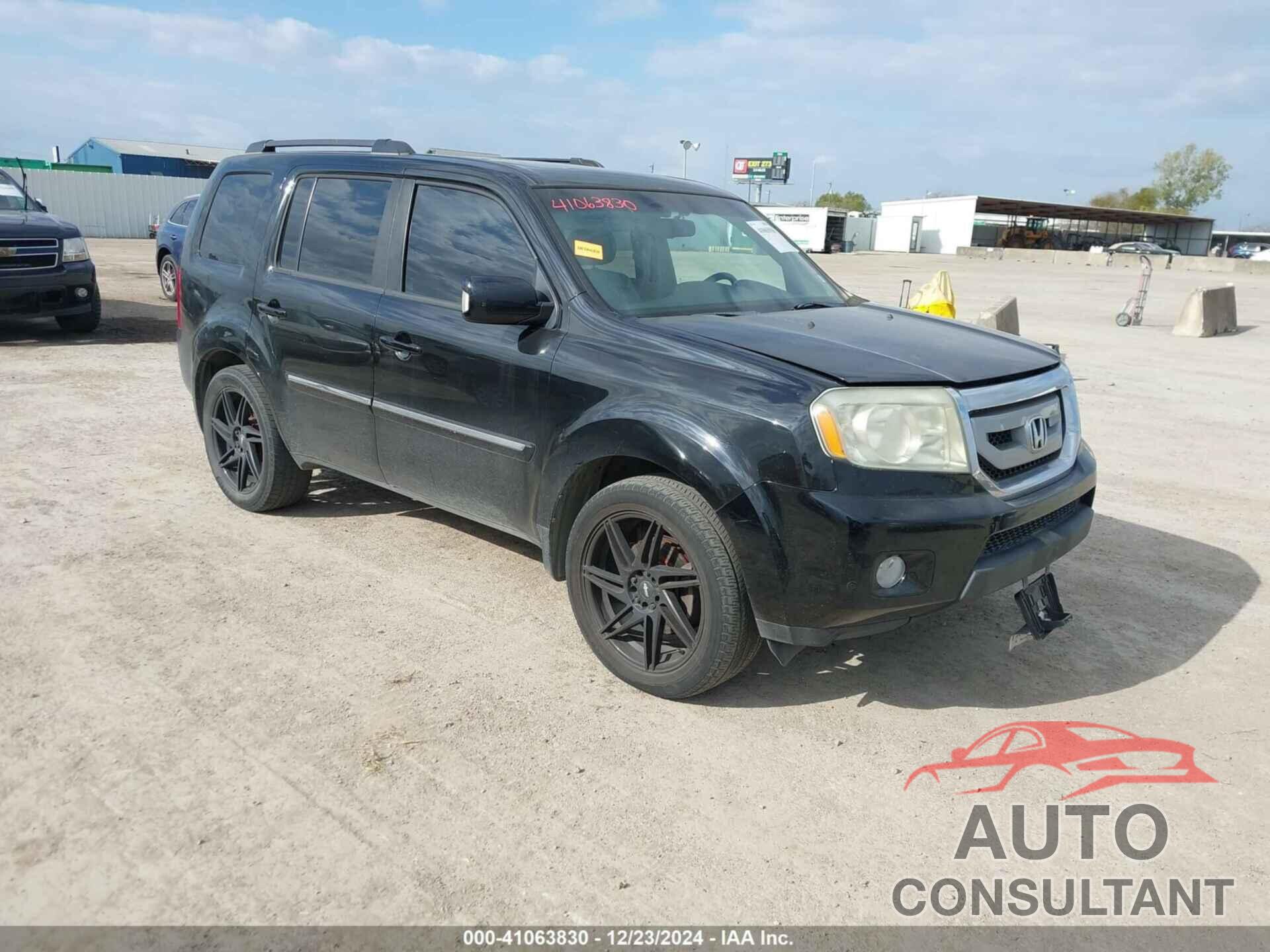 HONDA PILOT 2011 - 5FNYF4H96BB089363