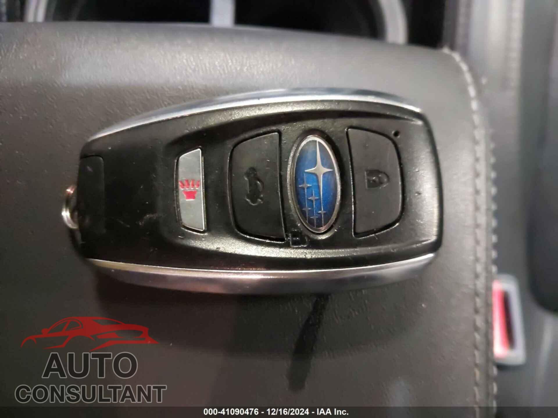 SUBARU FORESTER 2019 - JF2SKAUC6KH489734